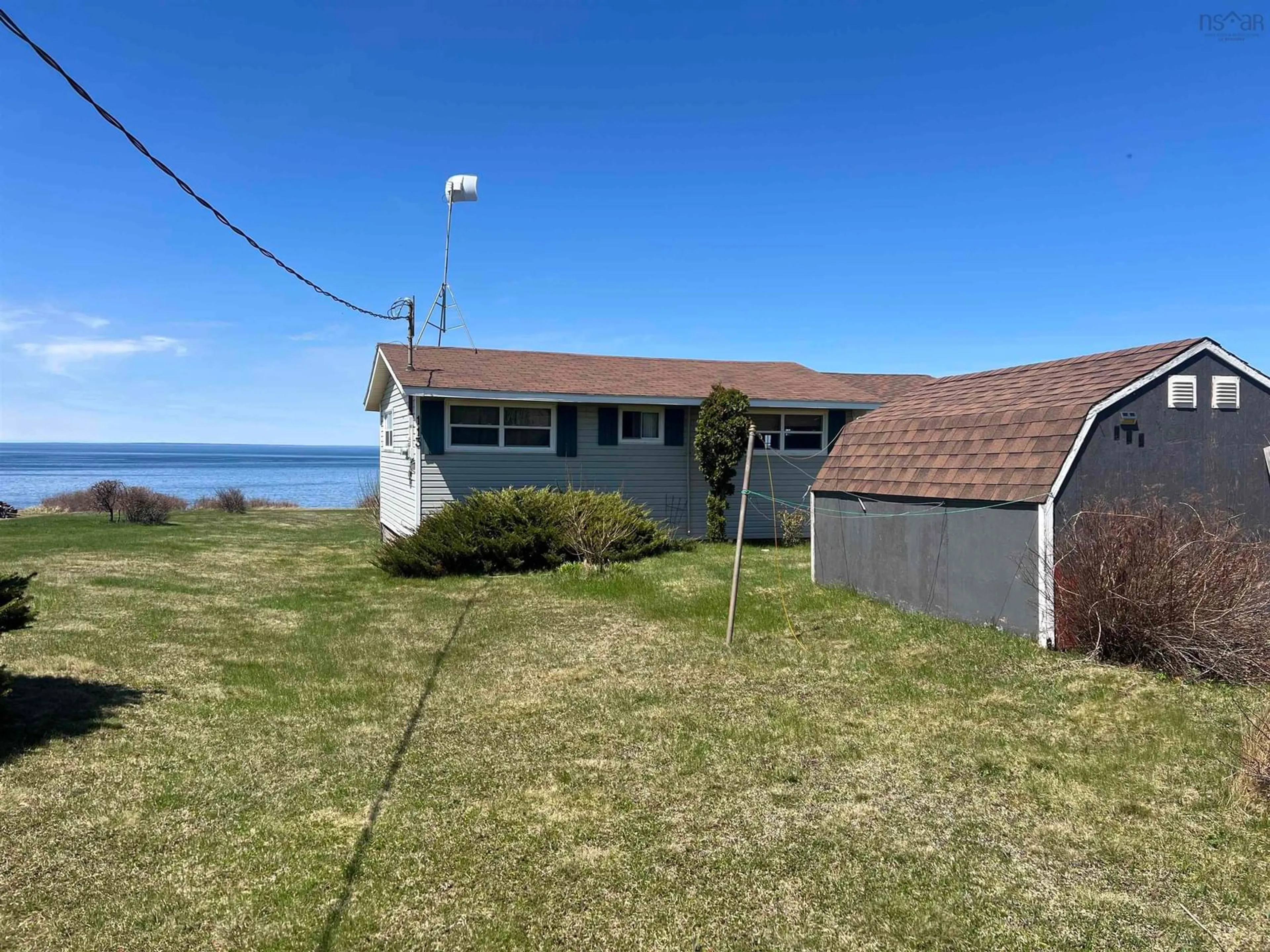 A pic from outside/outdoor area/front of a property/back of a property/a pic from drone, water/lake/river/ocean view for 113 Ceilidh, Lismore Nova Scotia B0K 1B0