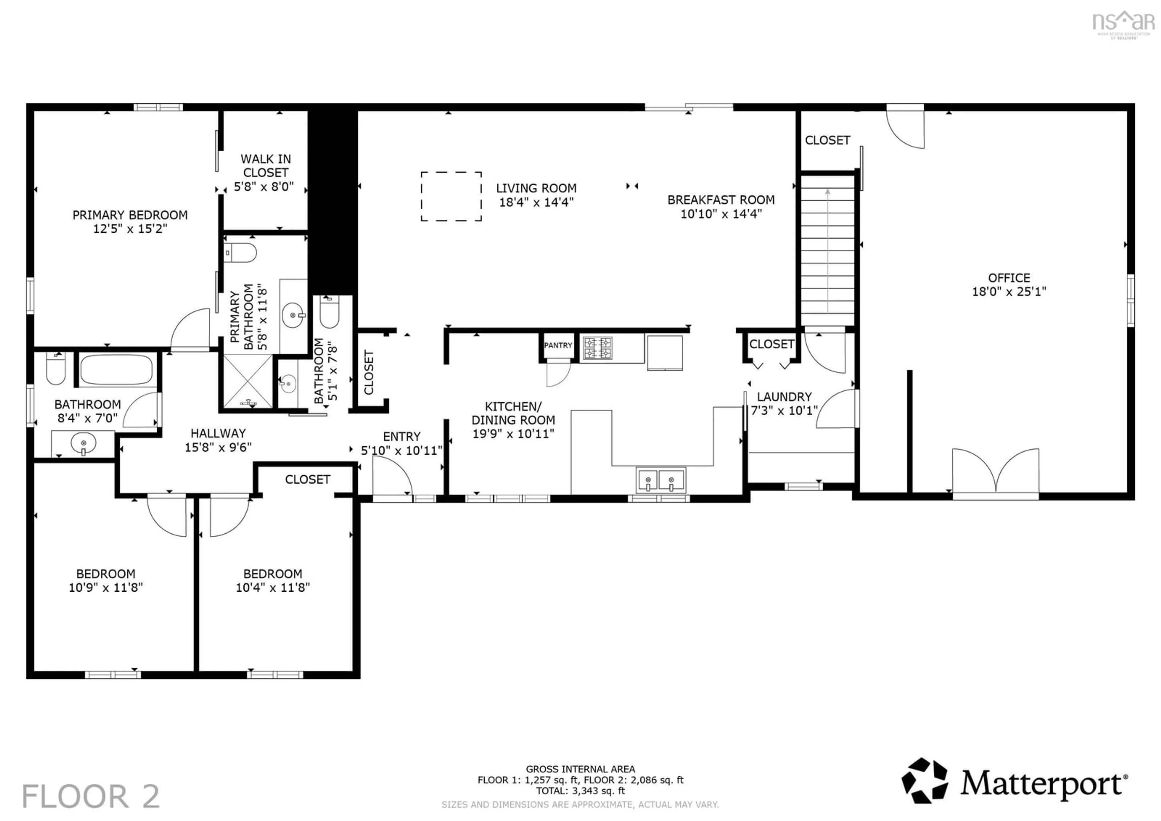 Floor plan for 126 Crescent Dr, Oxford Nova Scotia B0M 1P0