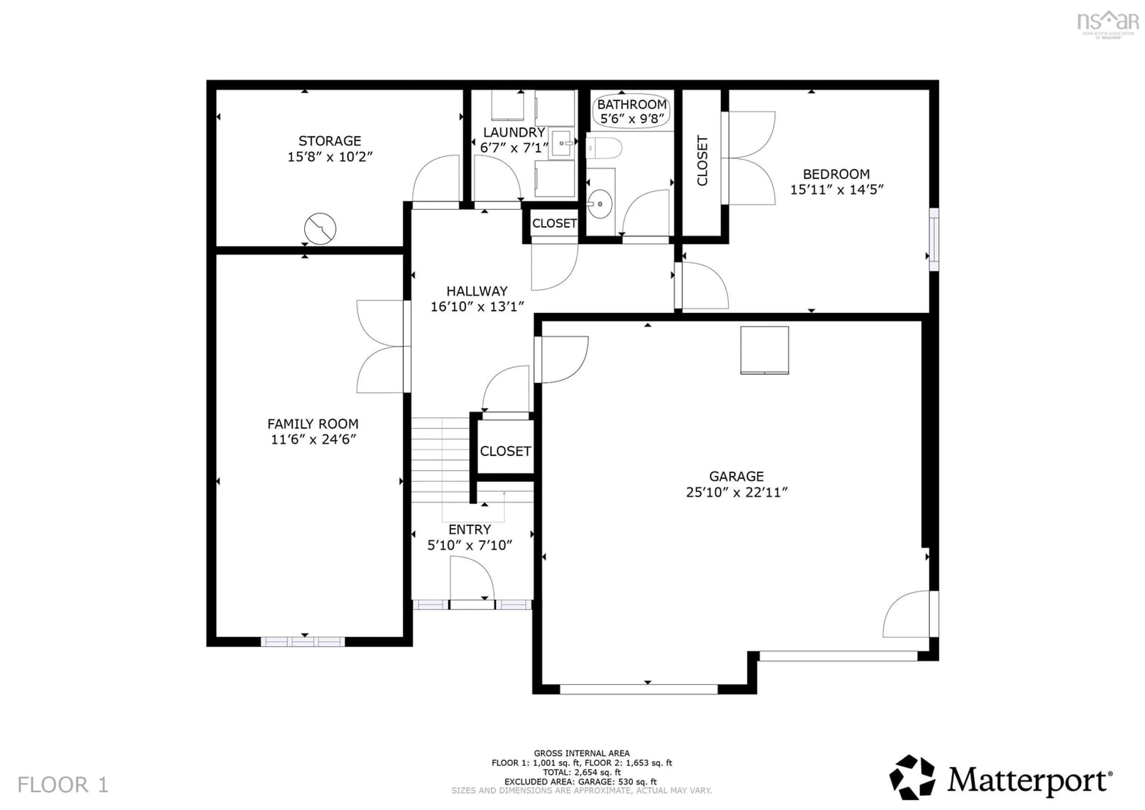 Floor plan for 61 Havenbrook Hill, Dartmouth Nova Scotia B2W 0G1