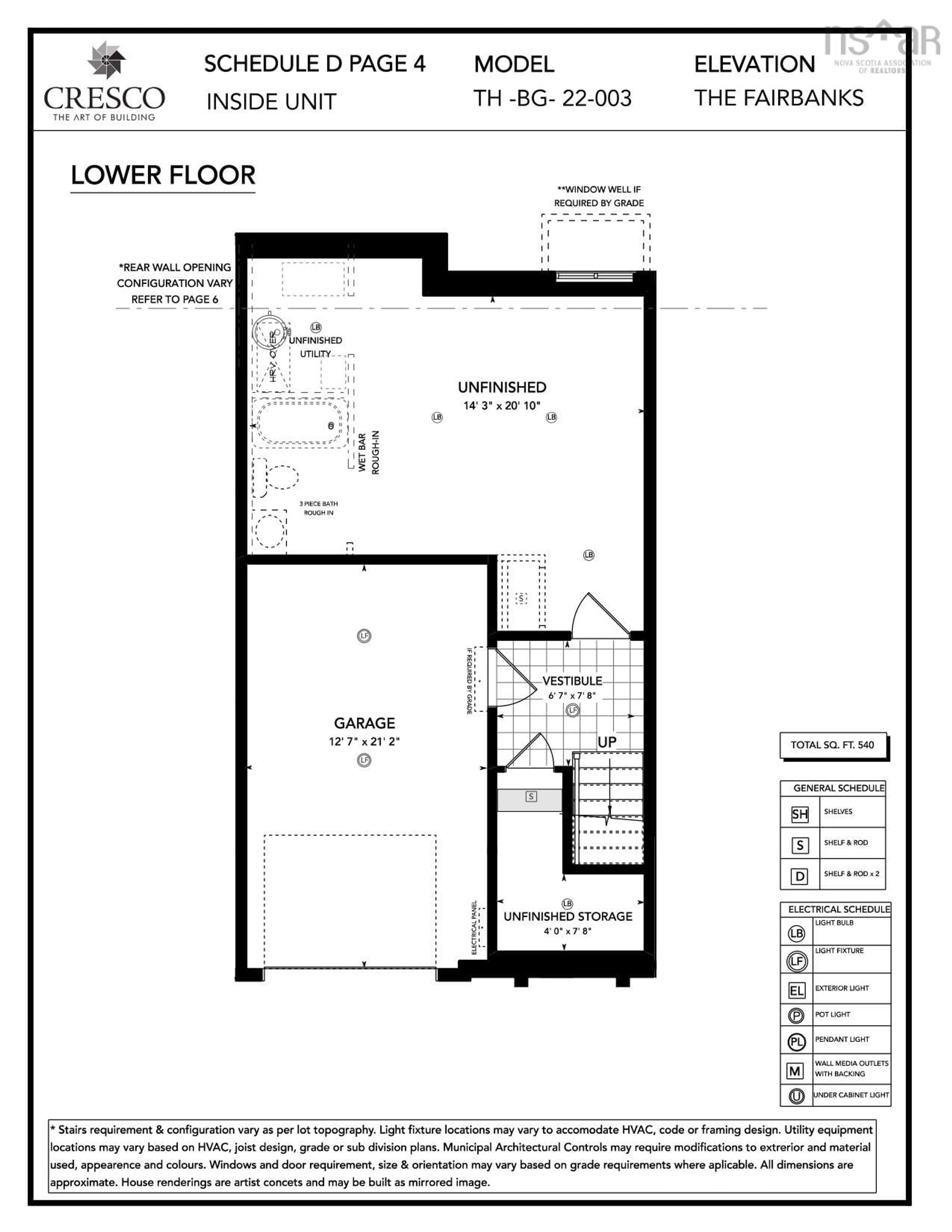 Floor plan for 149 Terrastone Ridge, Dartmouth Nova Scotia B2X 2E8