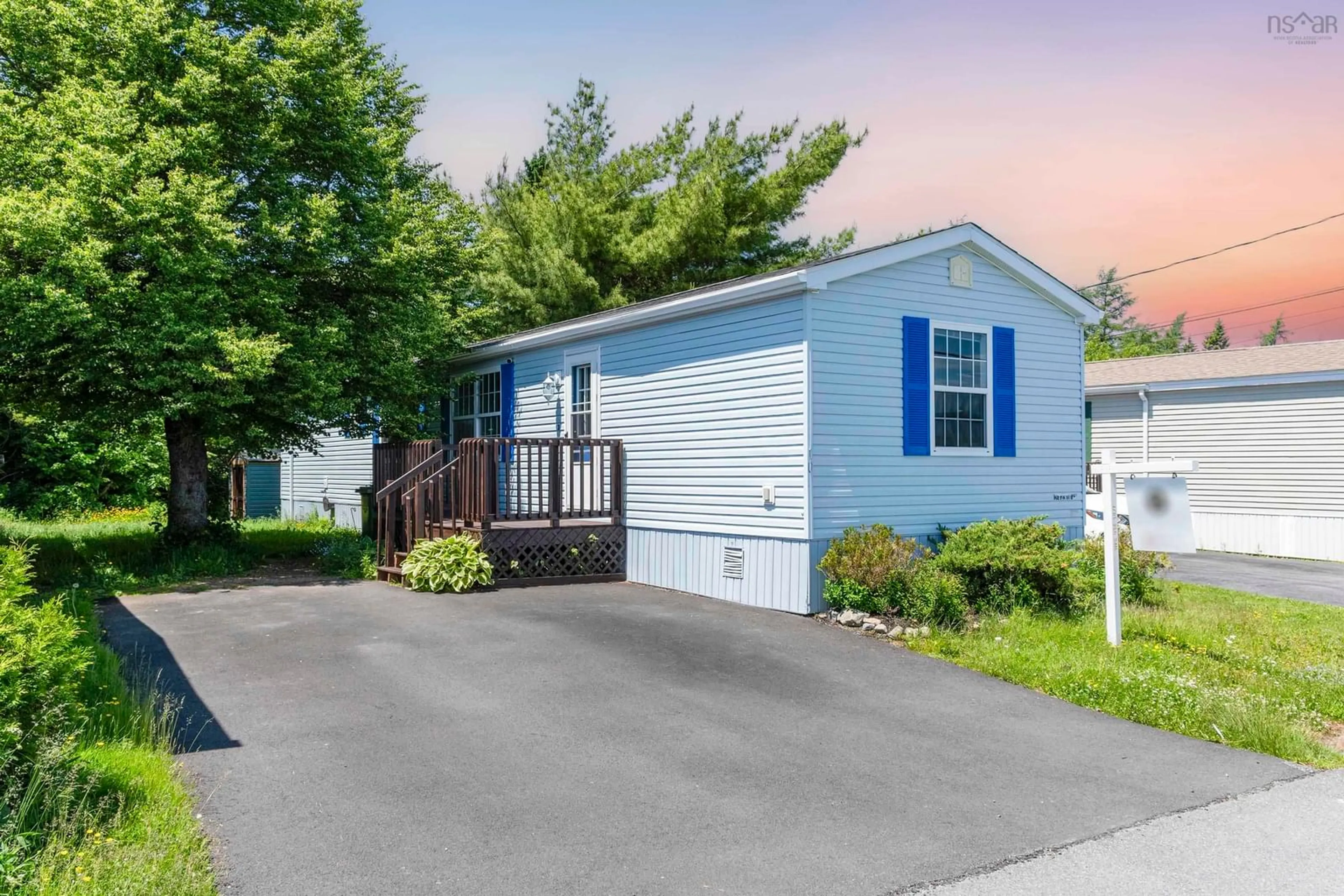 Home with vinyl exterior material, street for 10 Apple St, Dartmouth Nova Scotia B2W 4W2