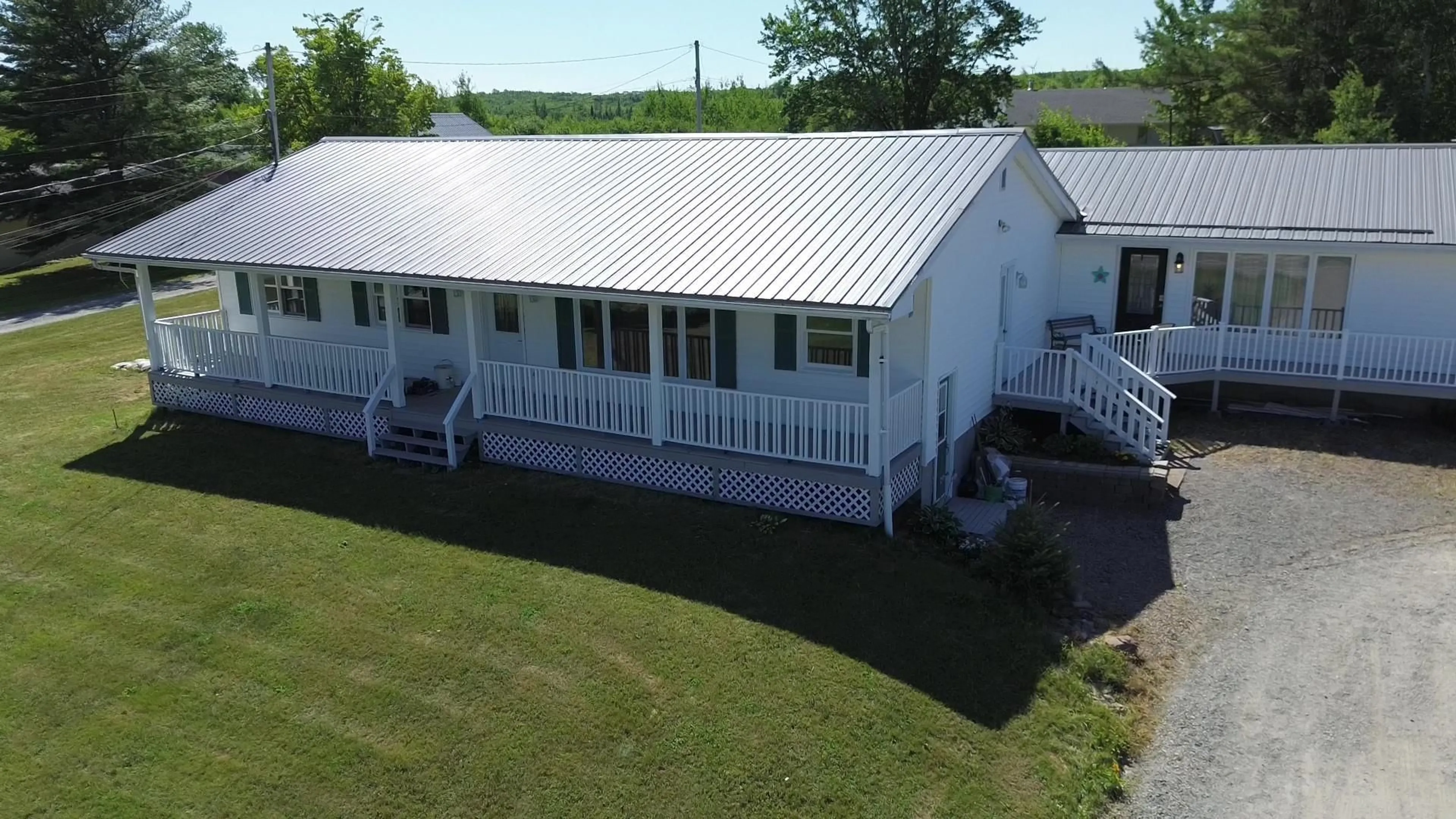 A pic from outside/outdoor area/front of a property/back of a property/a pic from drone, building for 1066 Highway 2, Hilden Nova Scotia B0N 1C0