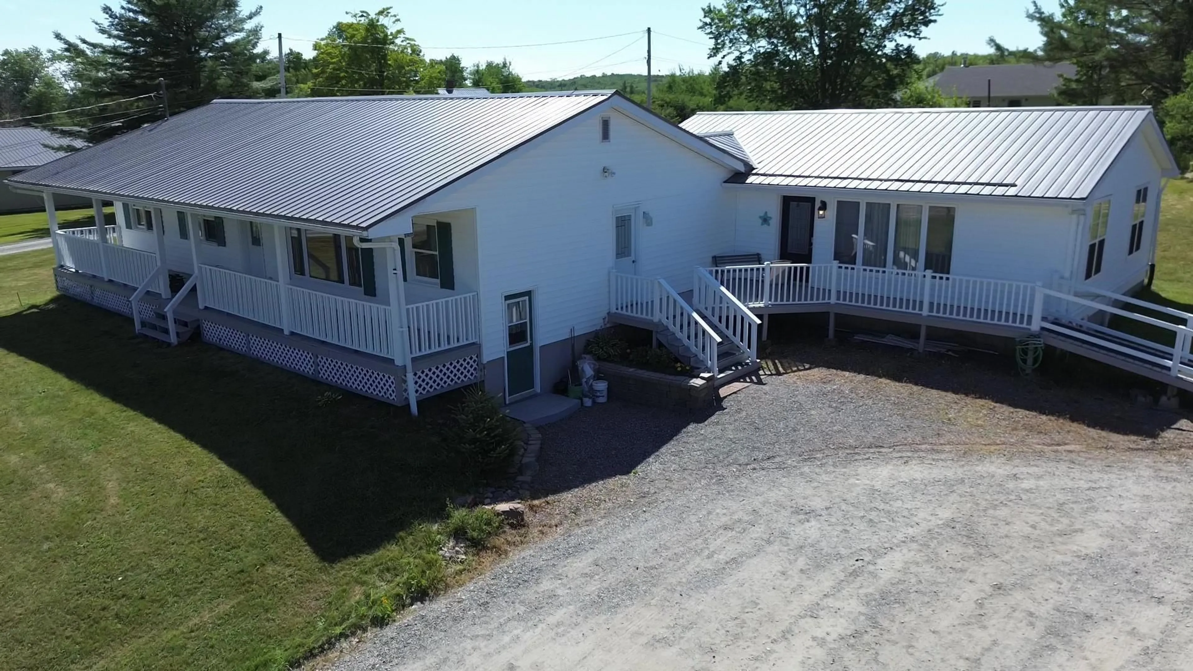 A pic from outside/outdoor area/front of a property/back of a property/a pic from drone, building for 1066 Highway 2, Hilden Nova Scotia B0N 1C0