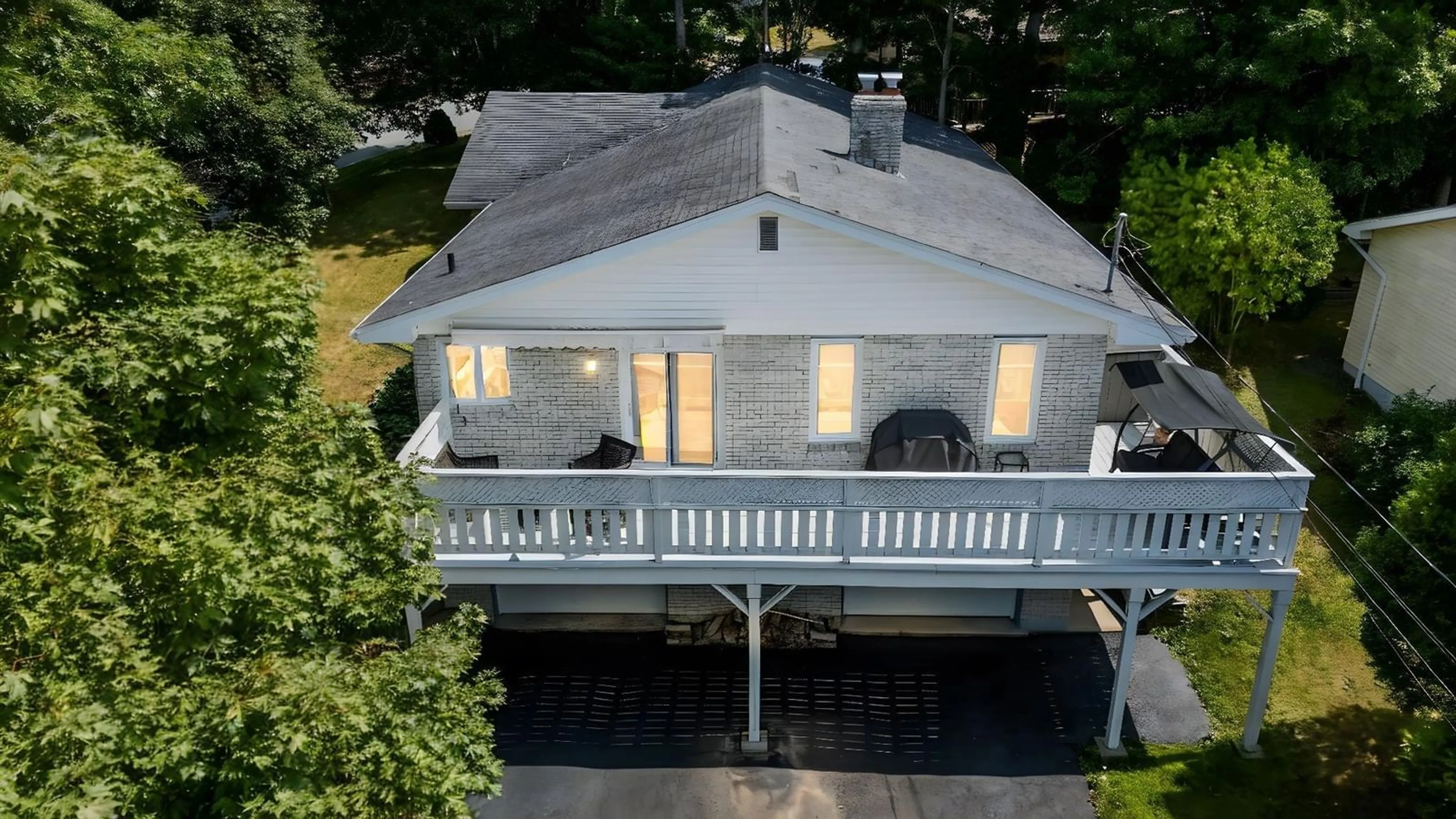 A pic from outside/outdoor area/front of a property/back of a property/a pic from drone, unknown for 180 Rockmanor Dr, Bedford Nova Scotia B4A 3B5