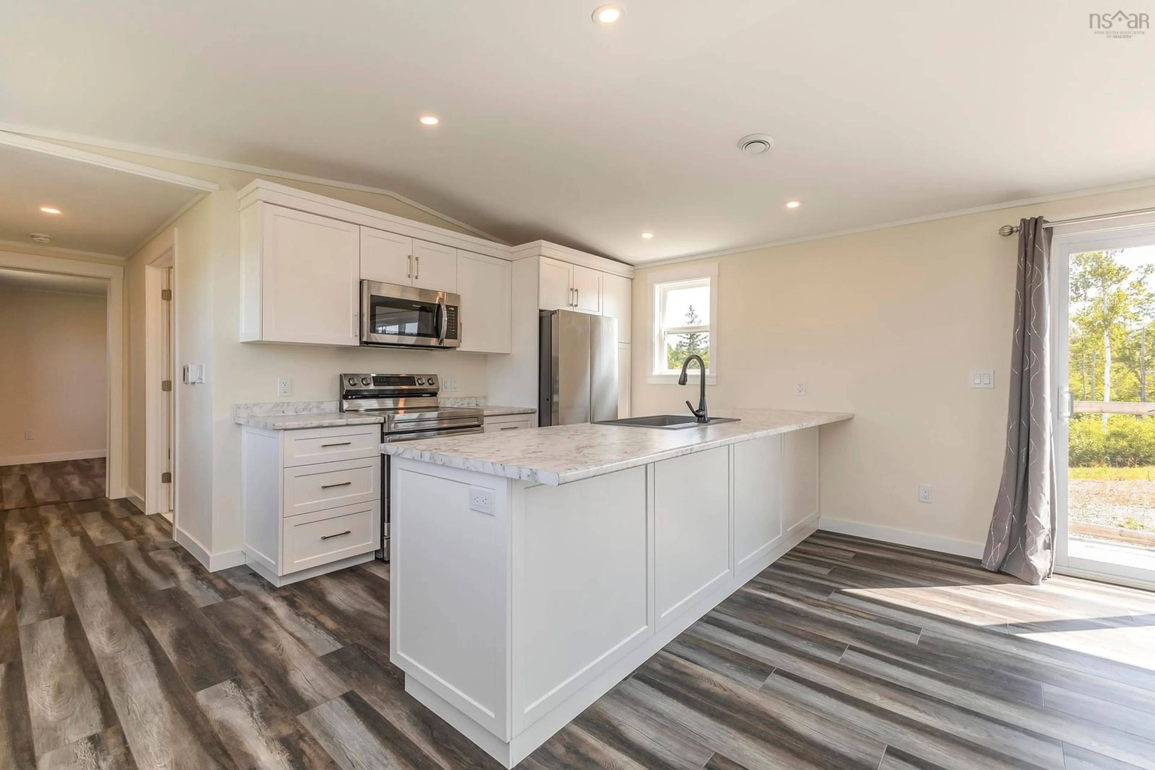 Open concept kitchen, unknown for 3740 Number 7 Hwy, Ashdale Nova Scotia B2G 2L3