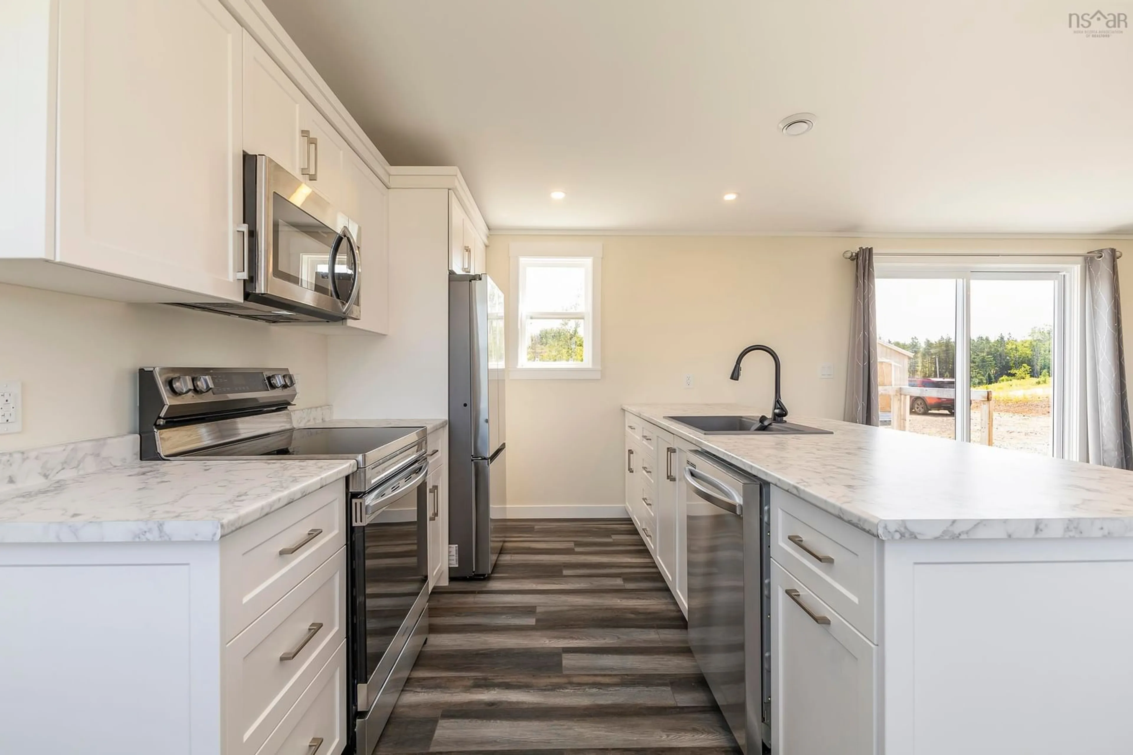Open concept kitchen, unknown for 3740 Number 7 Hwy, Ashdale Nova Scotia B2G 2L3