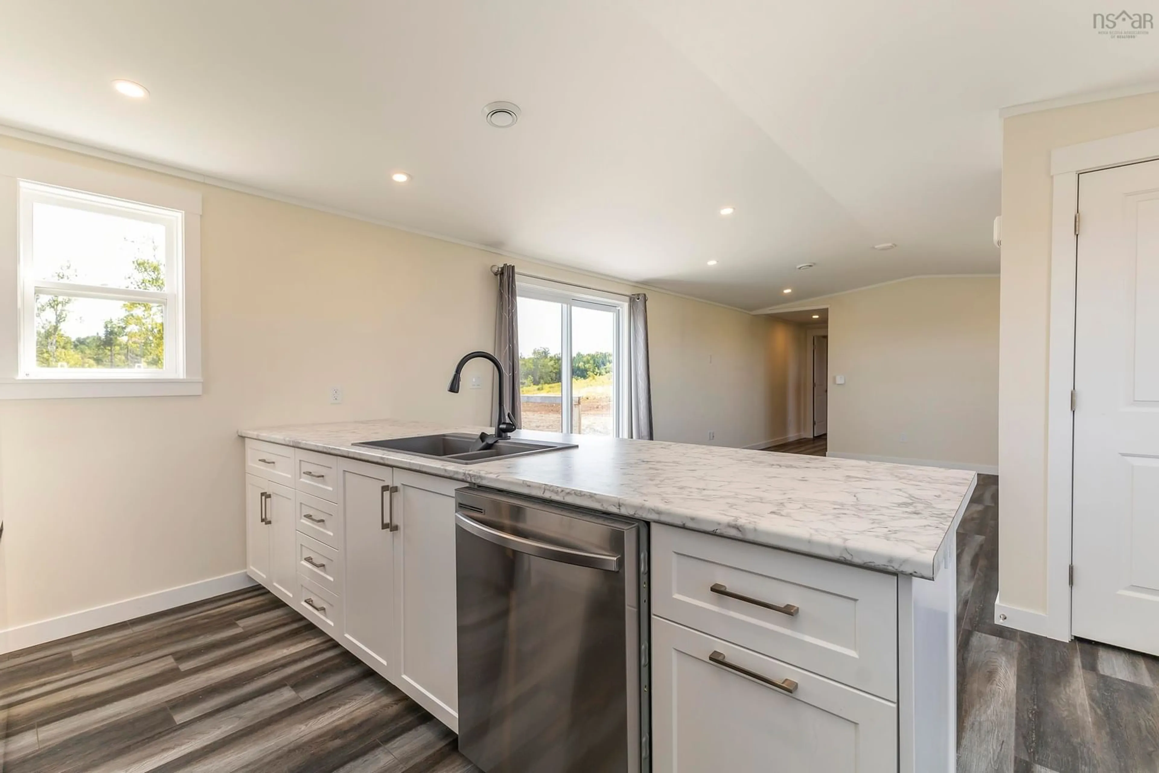 Open concept kitchen, unknown for 3740 Number 7 Hwy, Ashdale Nova Scotia B2G 2L3