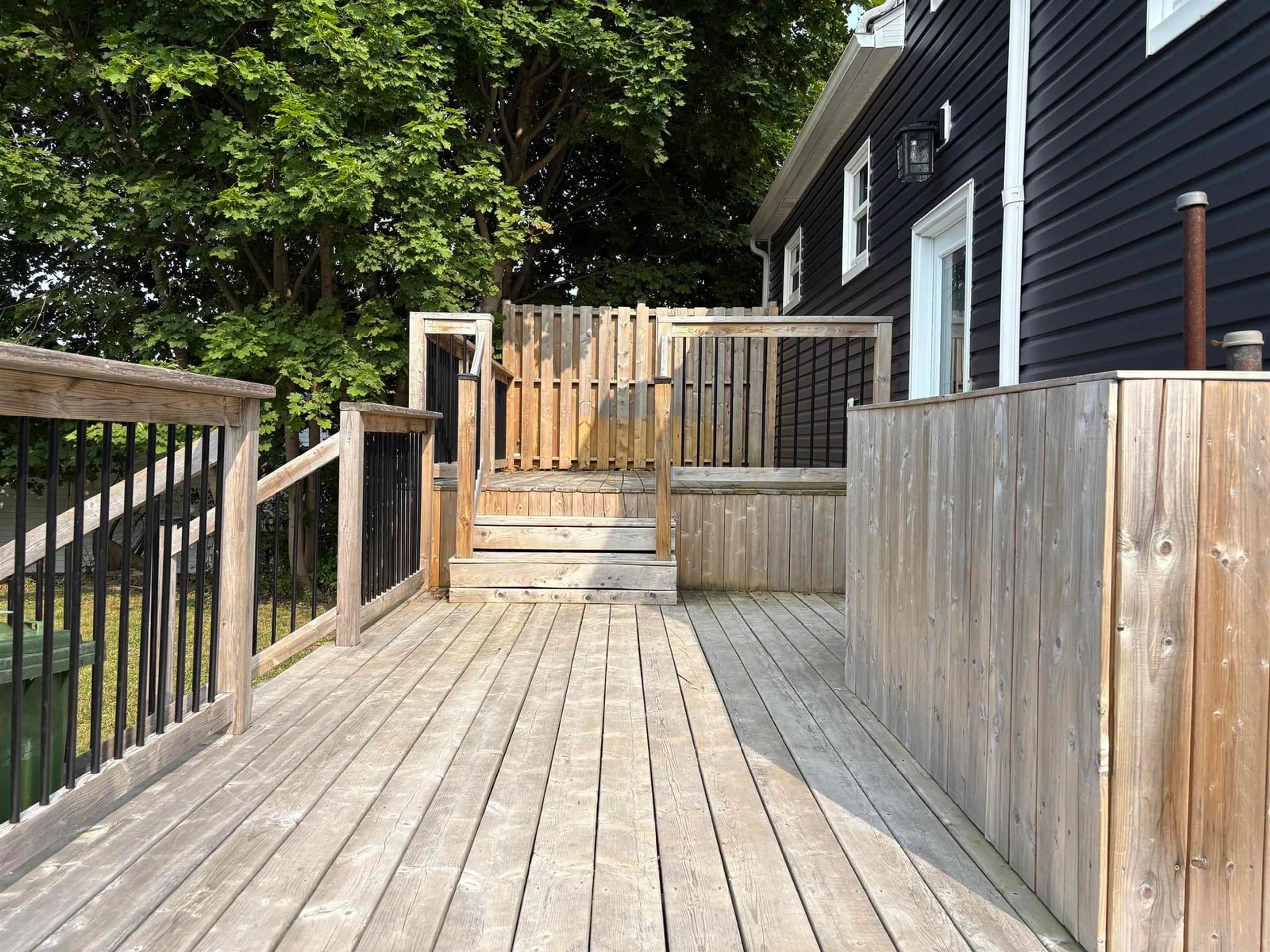 Patio, street for 34 Belmont Ave, Stellarton Nova Scotia B0K 1S0