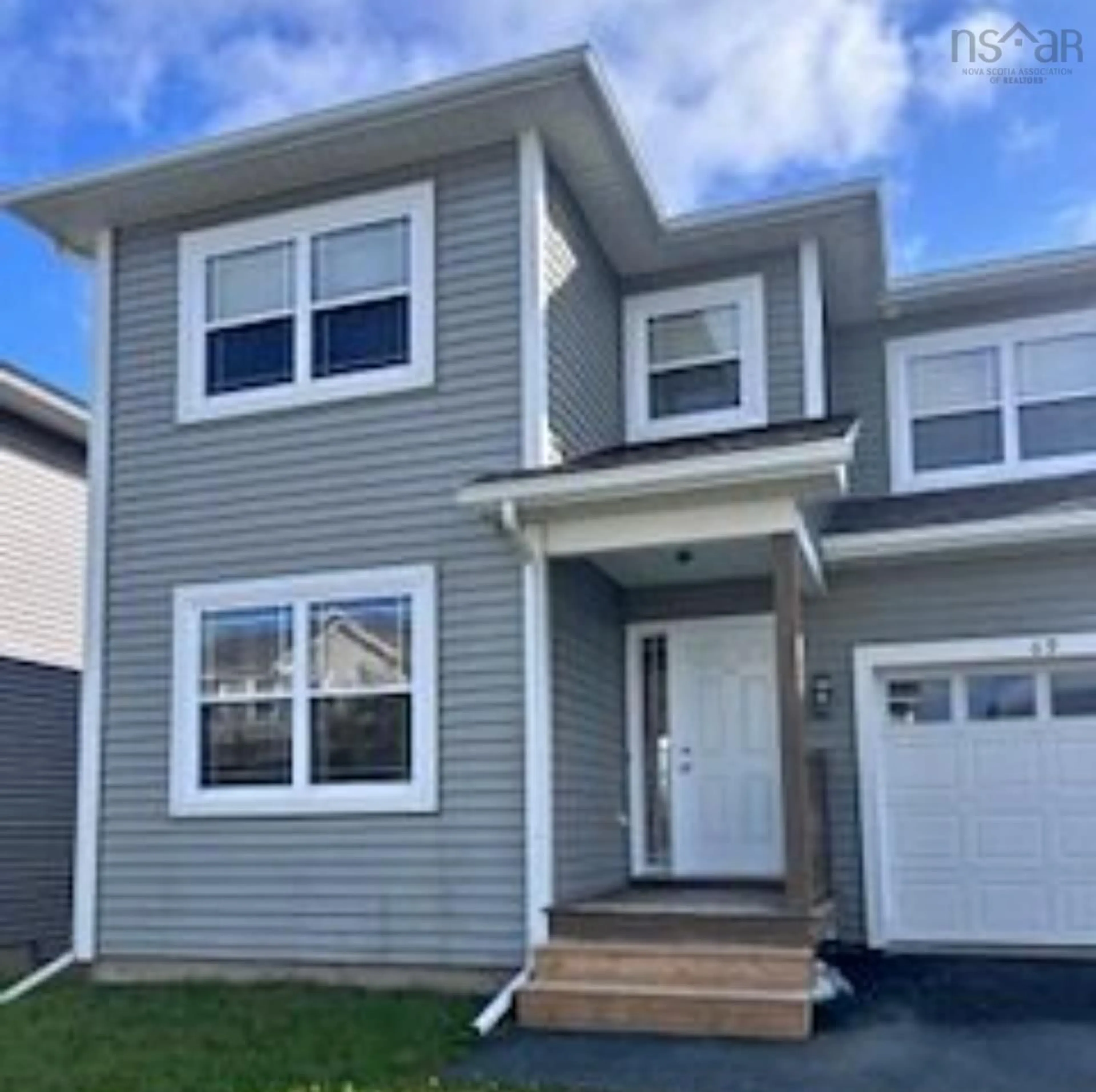 Home with vinyl exterior material, street for 69 Alabaster Way, Halifax Nova Scotia B3P 0E7