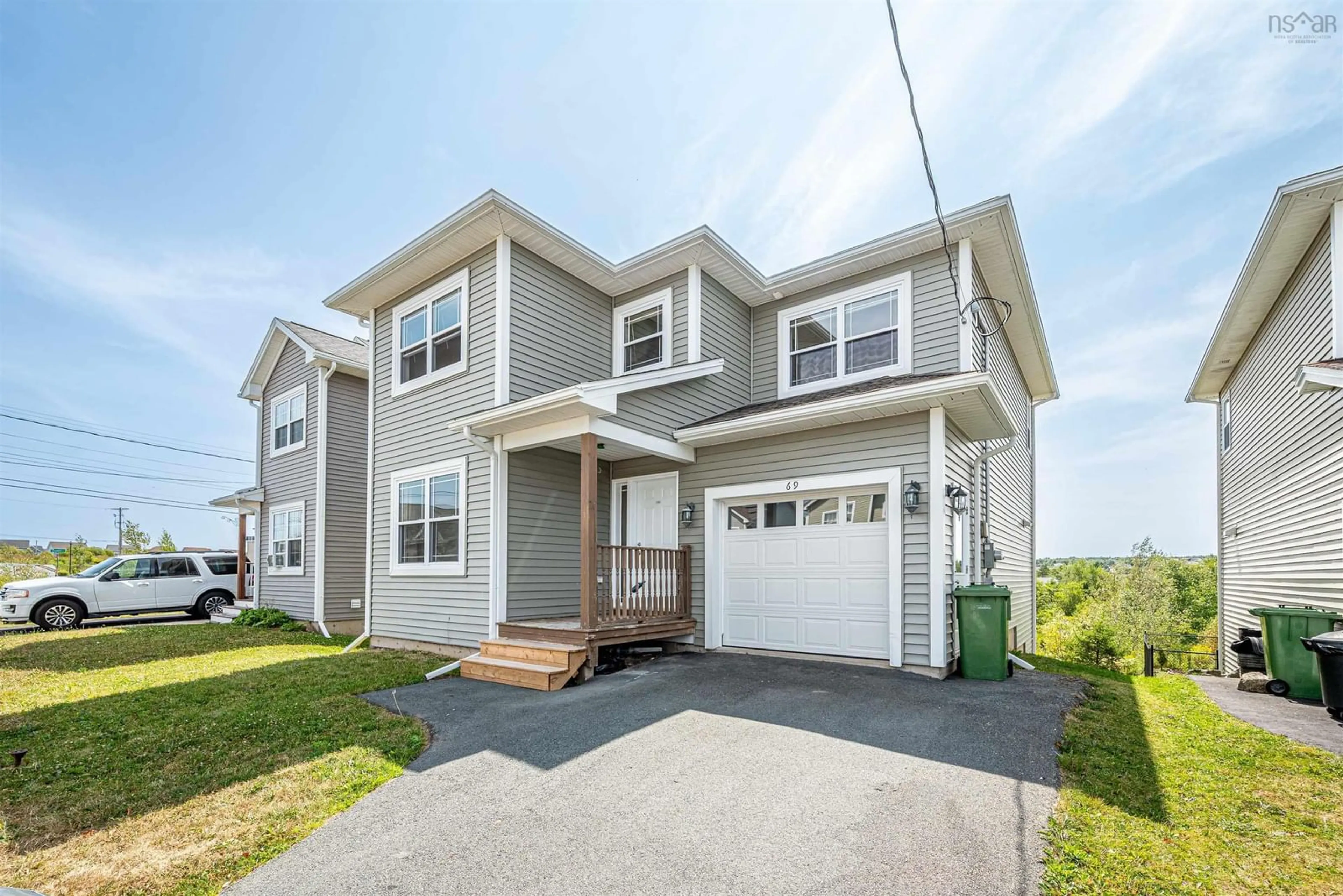 Home with vinyl exterior material, street for 69 Alabaster Way, Halifax Nova Scotia B3P 0E7