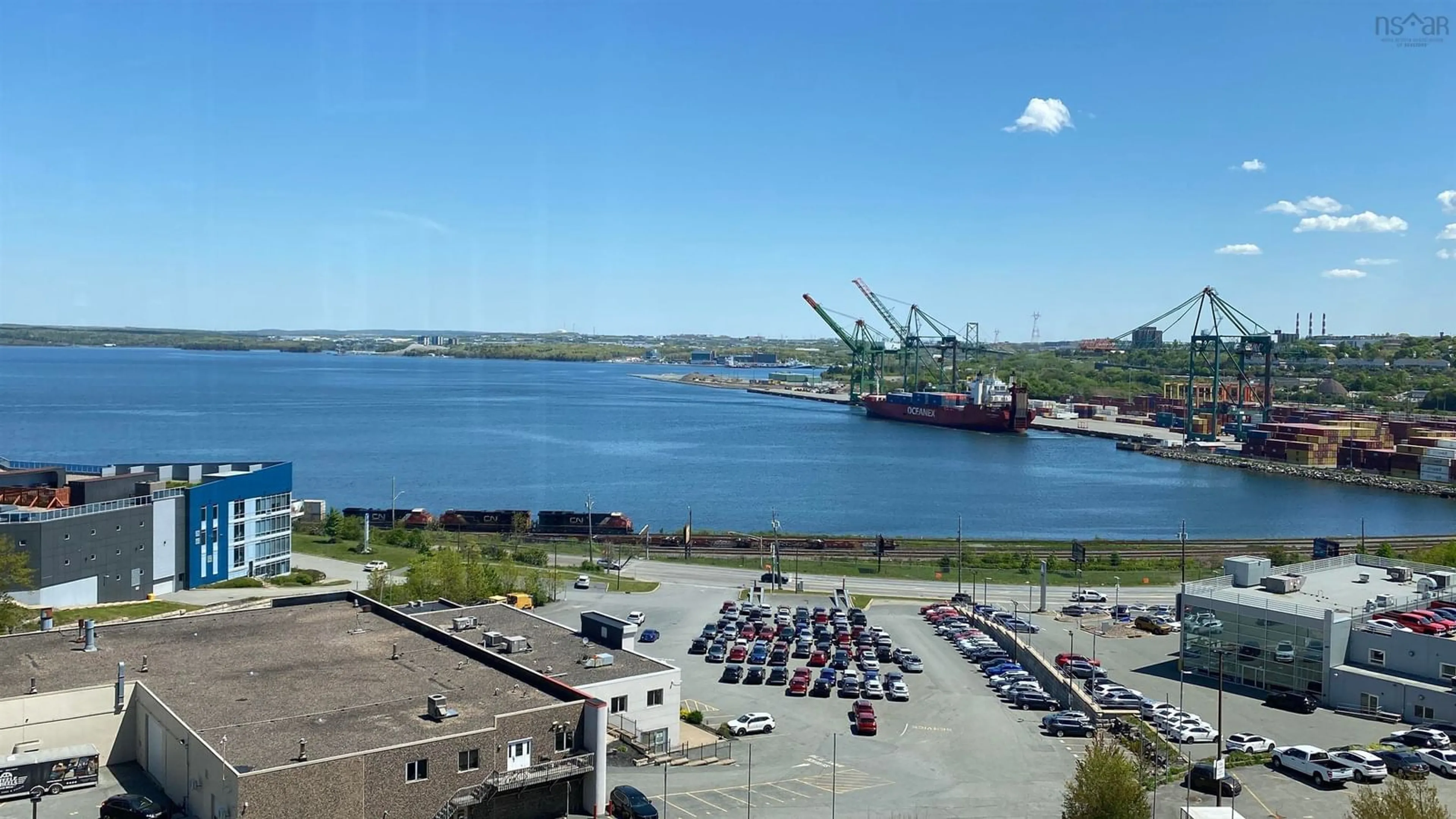 A pic from outside/outdoor area/front of a property/back of a property/a pic from drone, water/lake/river/ocean view for 45 Vimy Ave #619, Halifax Nova Scotia B3M 4C5