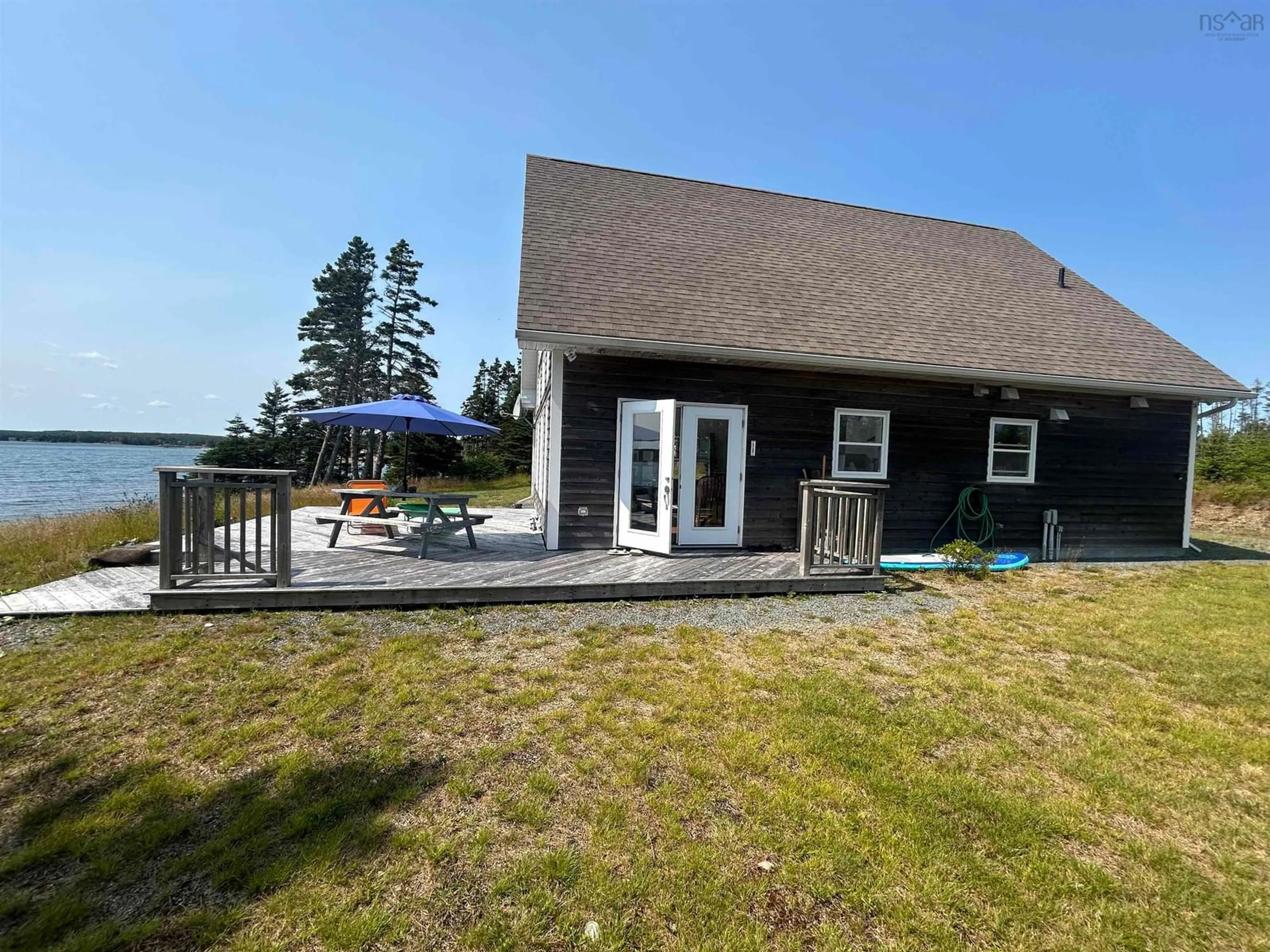 A pic from outside/outdoor area/front of a property/back of a property/a pic from drone, water/lake/river/ocean view for 828 Little Liscomb Rd., Little Liscomb Nova Scotia B0J 2A0