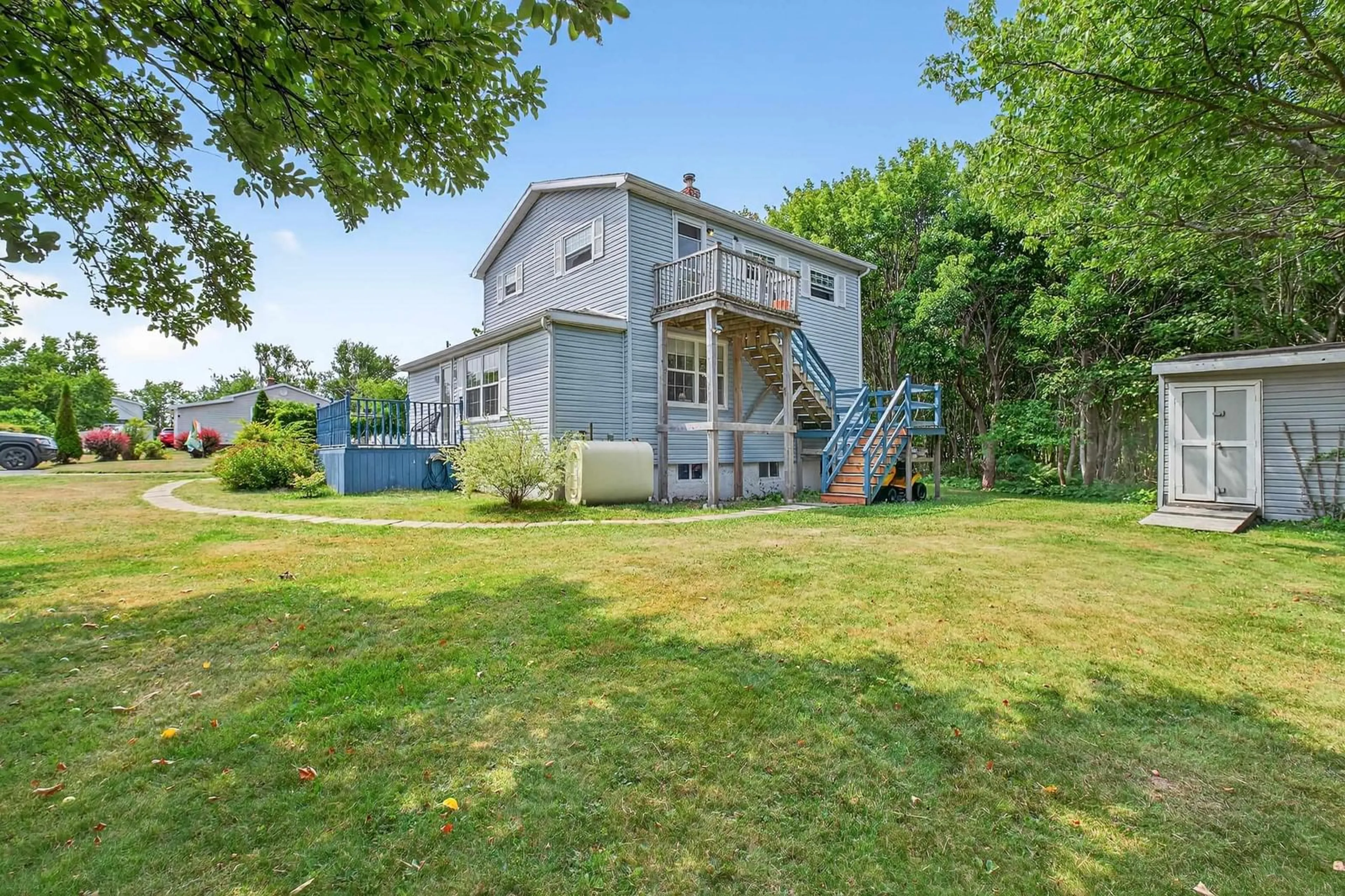Patio, water/lake/river/ocean view for 26 Grove St, Glace Bay Nova Scotia B1A 3L7