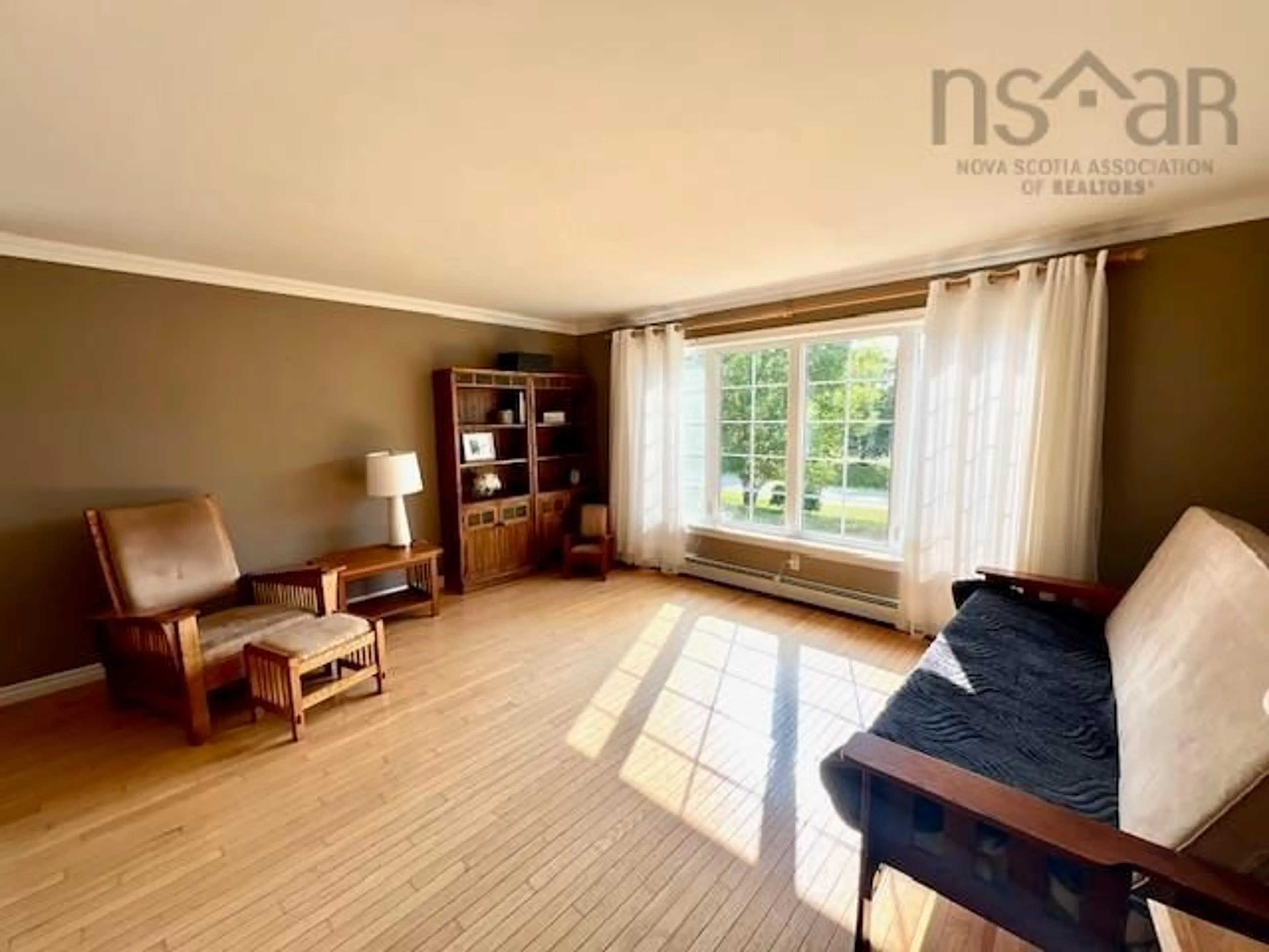 Living room with furniture, unknown for 52 Amberwood Cres, Westmount Nova Scotia B1P 2J8