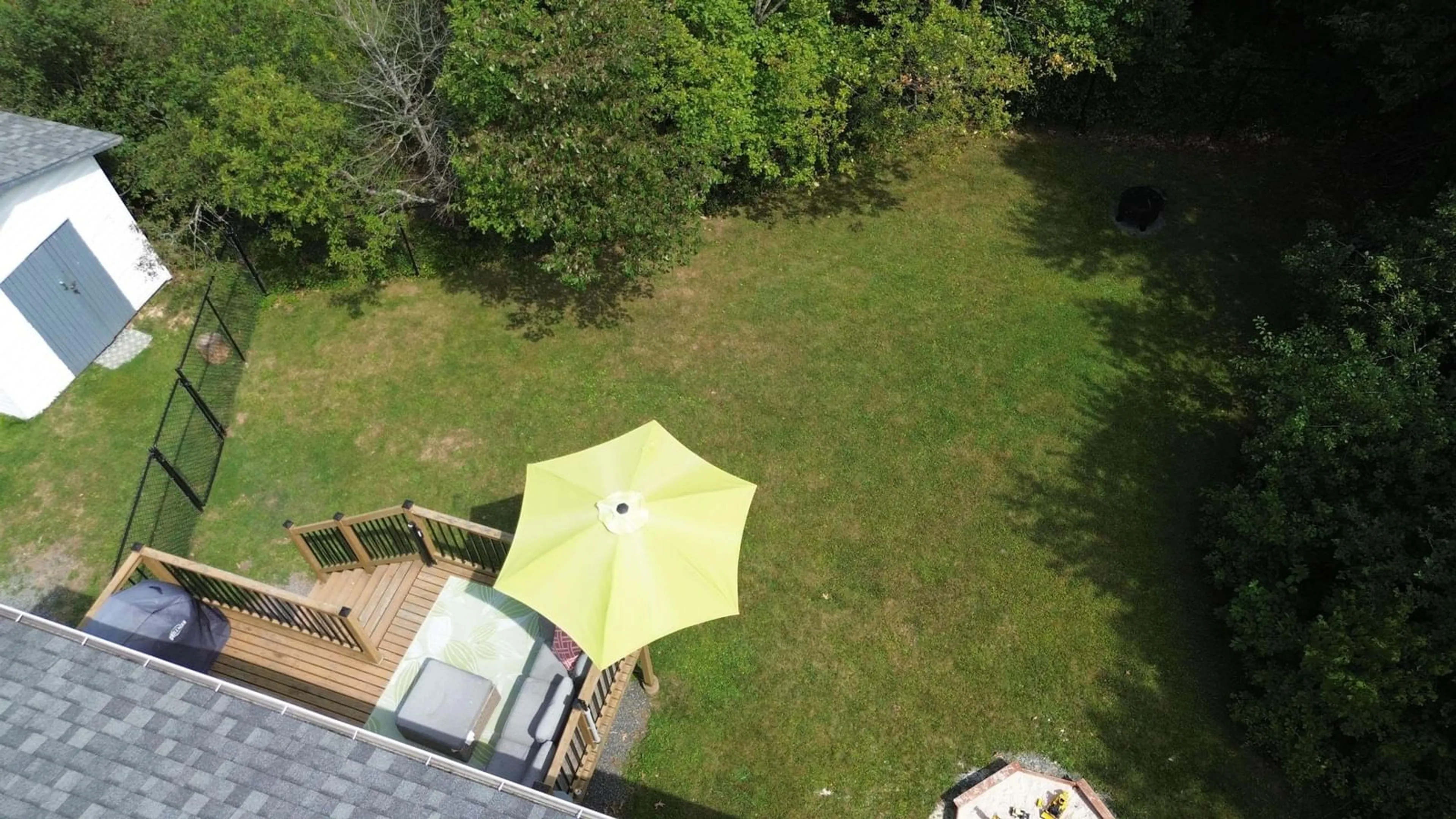 A pic from outside/outdoor area/front of a property/back of a property/a pic from drone, forest/trees view for 21 Ice Pond Dr, Salmon River Nova Scotia B2N 6P6