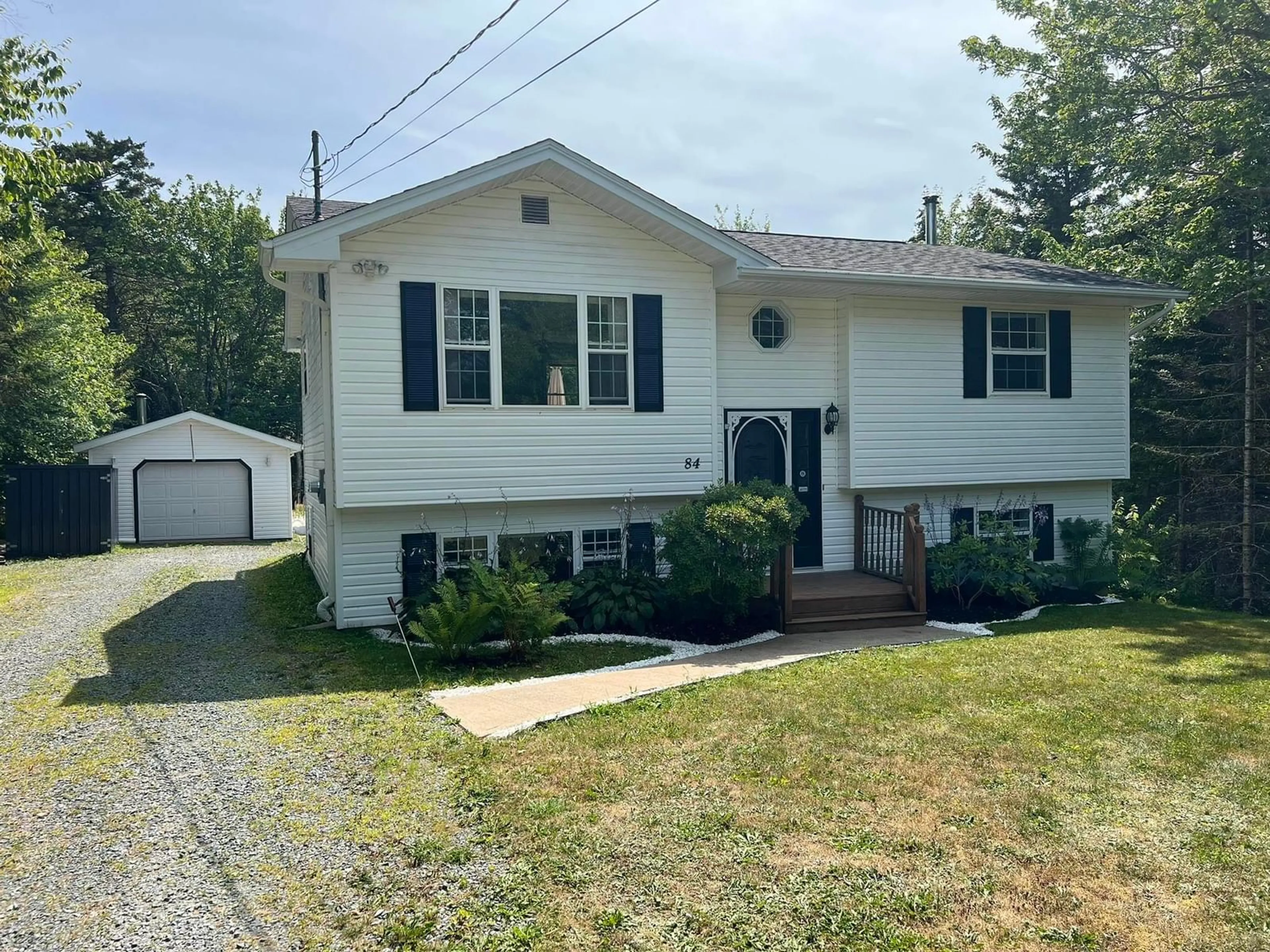Home with vinyl exterior material, street for 84 Westwind Ridge, Middle Sackville Nova Scotia B4E 3B4