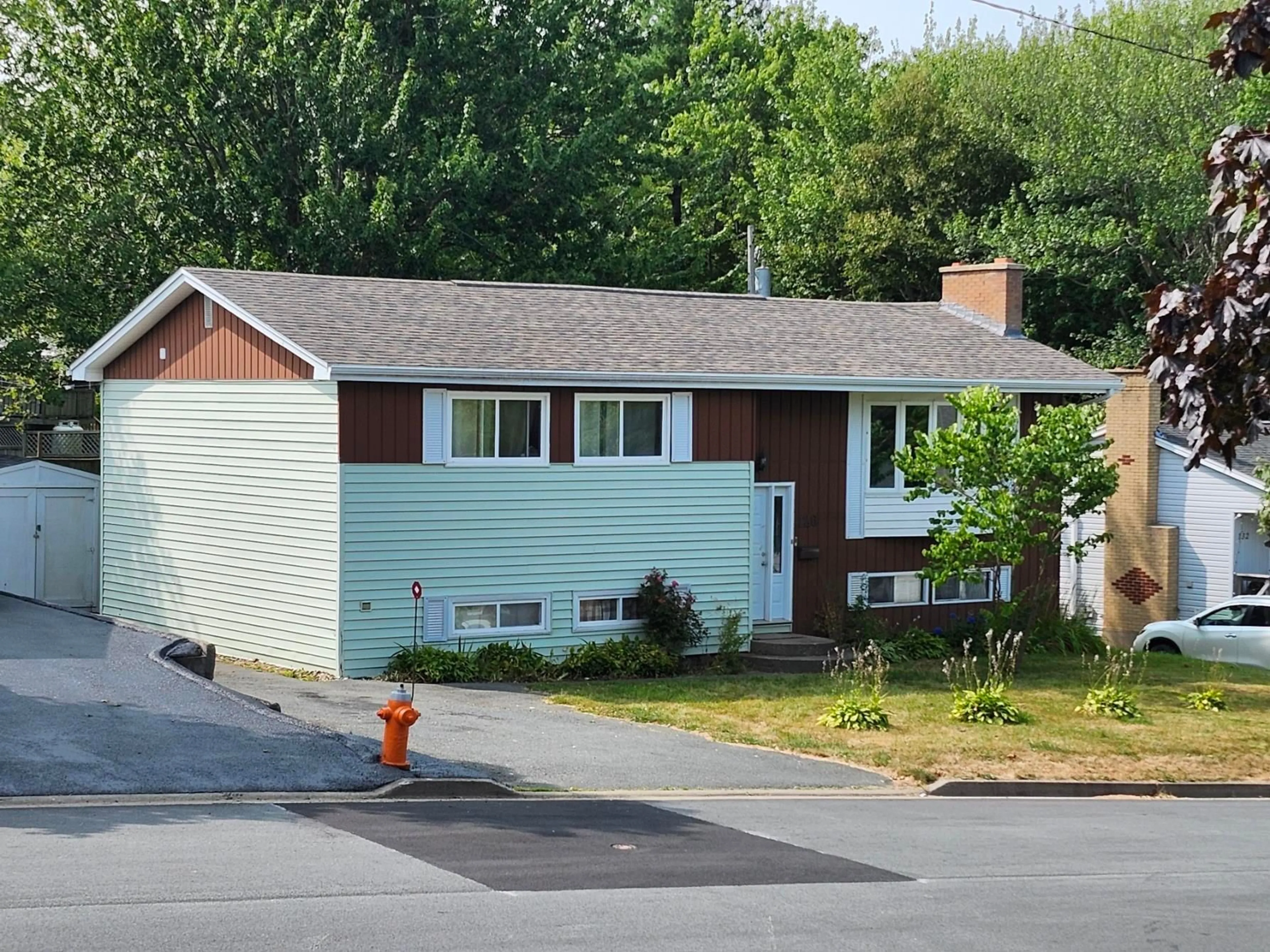 Home with vinyl exterior material, street for 126 Aspen Cres, Lower Sackville Nova Scotia B4C 1C9