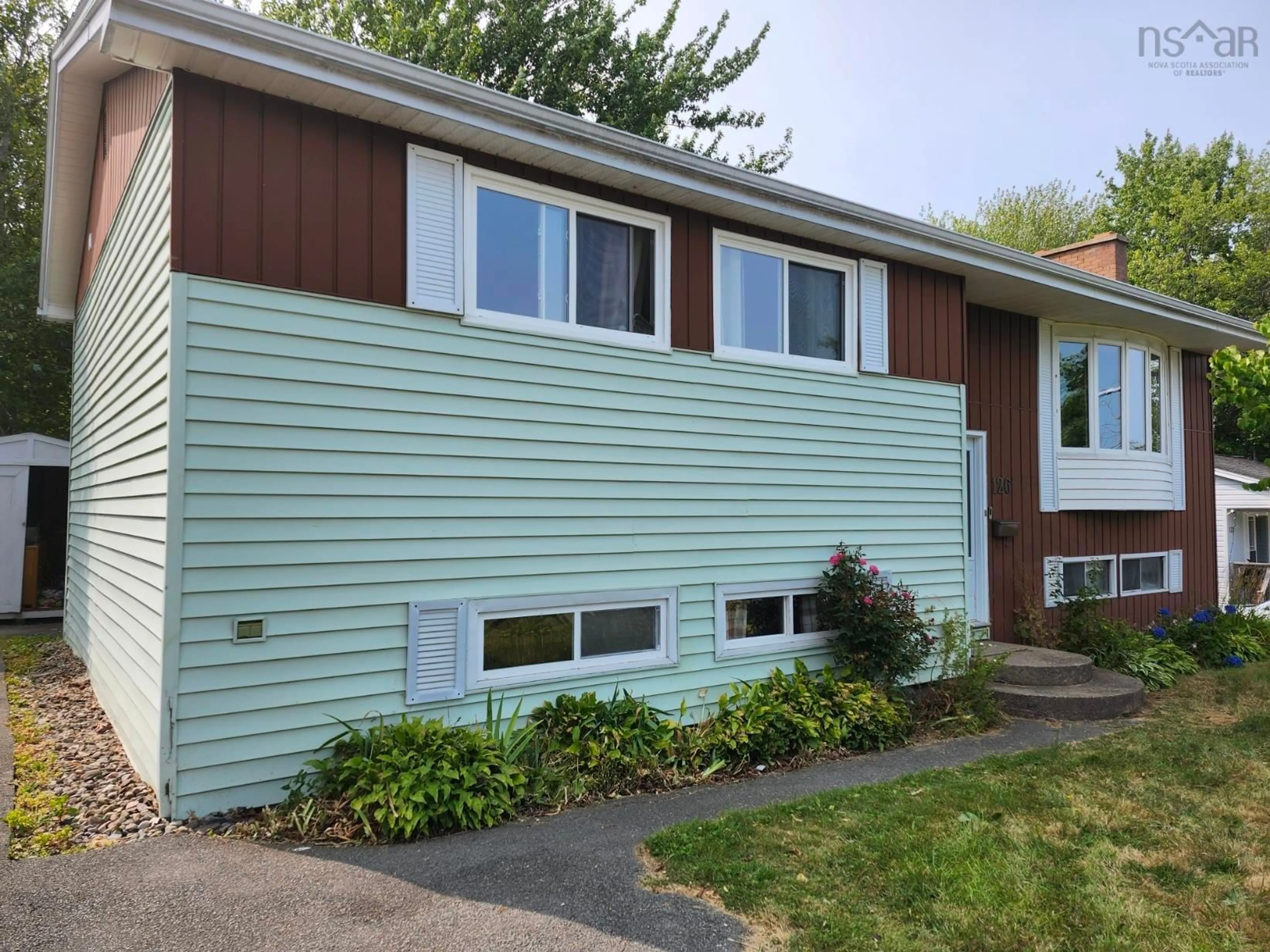 Home with vinyl exterior material, street for 126 Aspen Cres, Lower Sackville Nova Scotia B4C 1C9