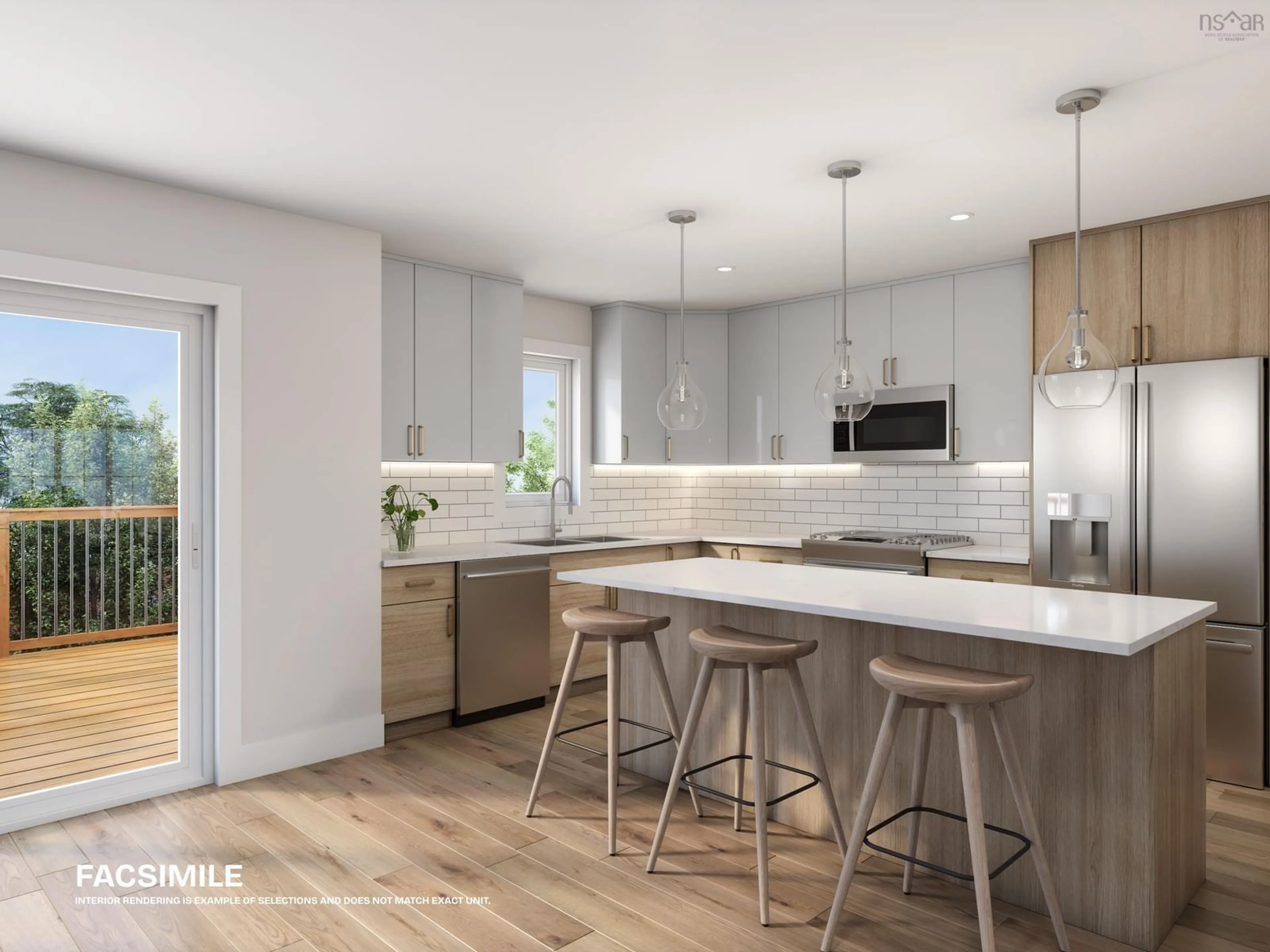 Open concept kitchen, unknown for 49 Lew Cres #L039A, Lantz Nova Scotia B2S 2A5