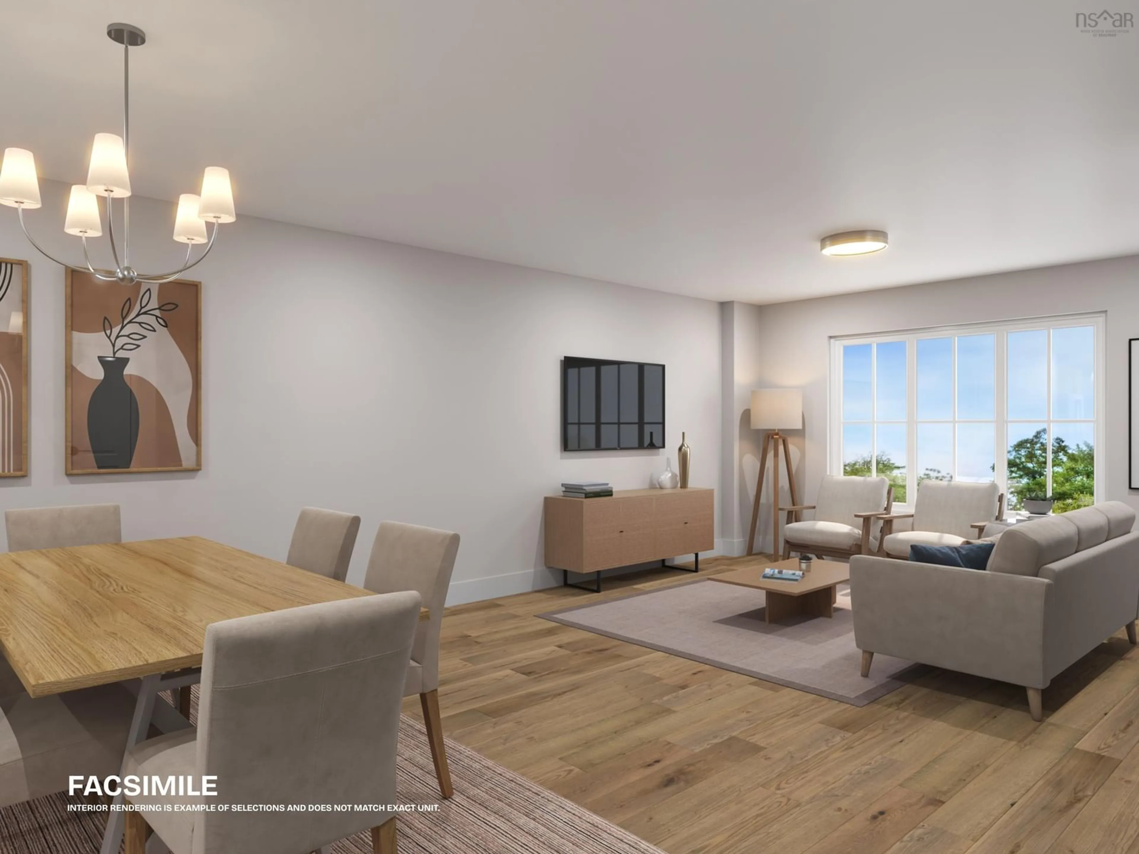 Living room with furniture, unknown for 51 Lew Cres #L039B, Lantz Nova Scotia B2S 2A5