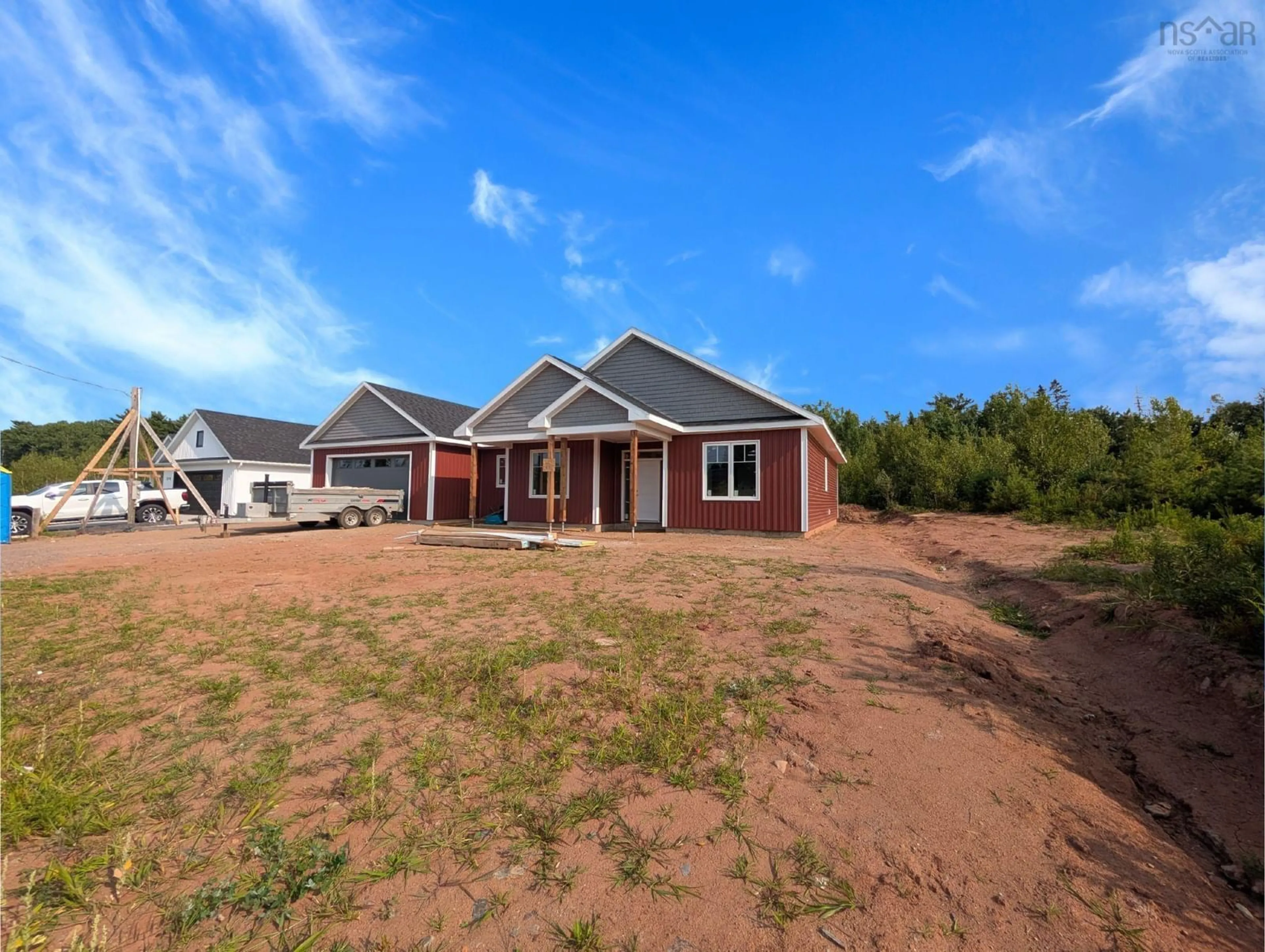 Home with vinyl exterior material, building for 206 Rivercrest Lane, Greenwood Nova Scotia B0P 1R0
