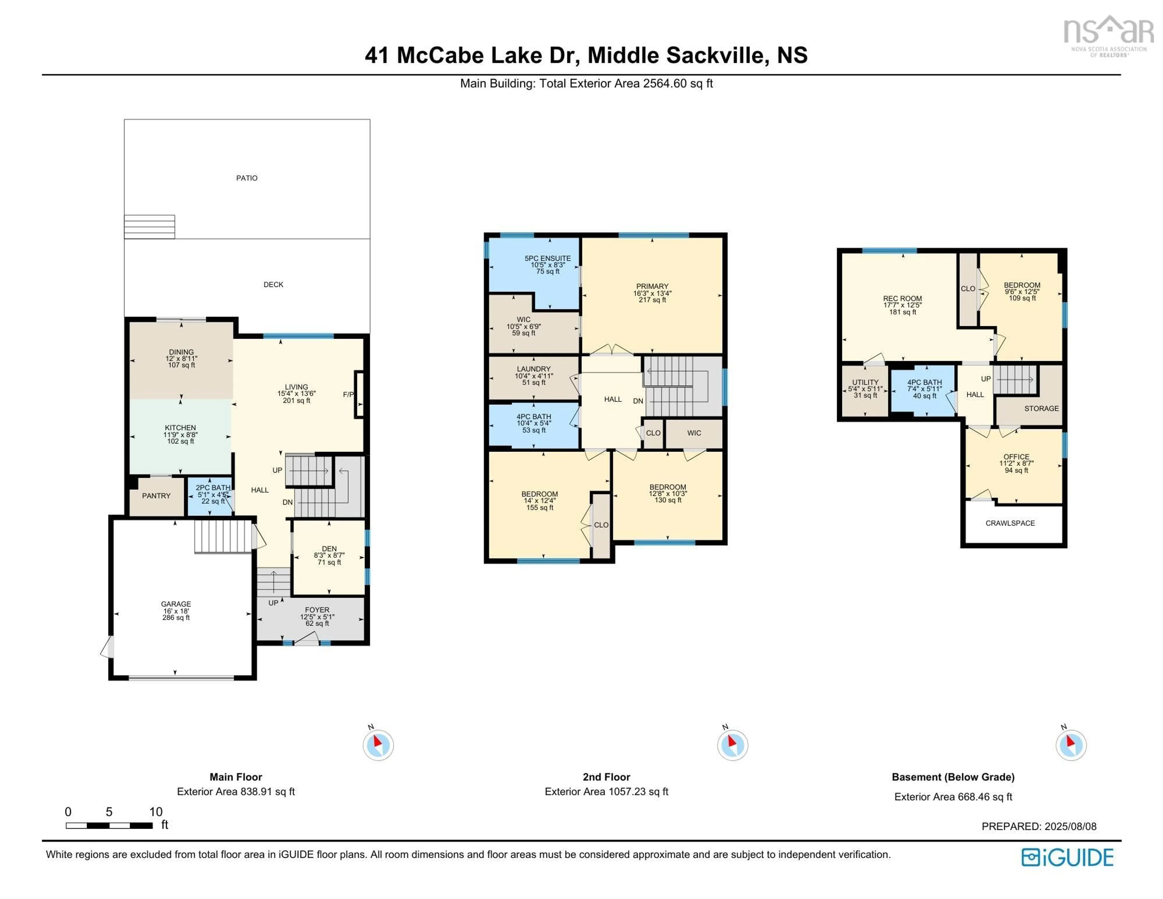 Floor plan for 41 Mccabe Lake Dr, Middle Sackville Nova Scotia B4E 0M9