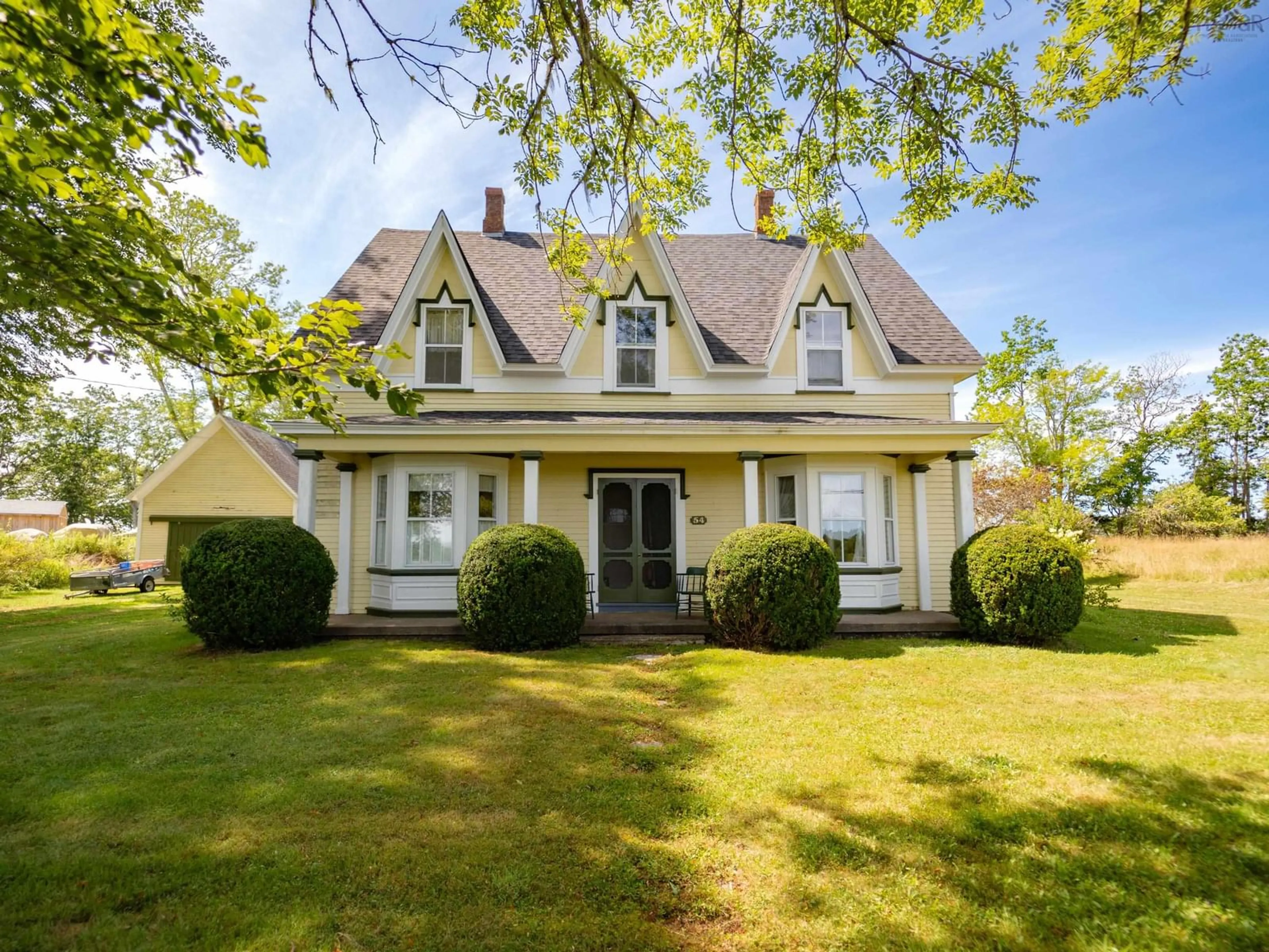 Home with vinyl exterior material, street for 54 Port Latour Rd, Port Clyde Nova Scotia B0W 1R0