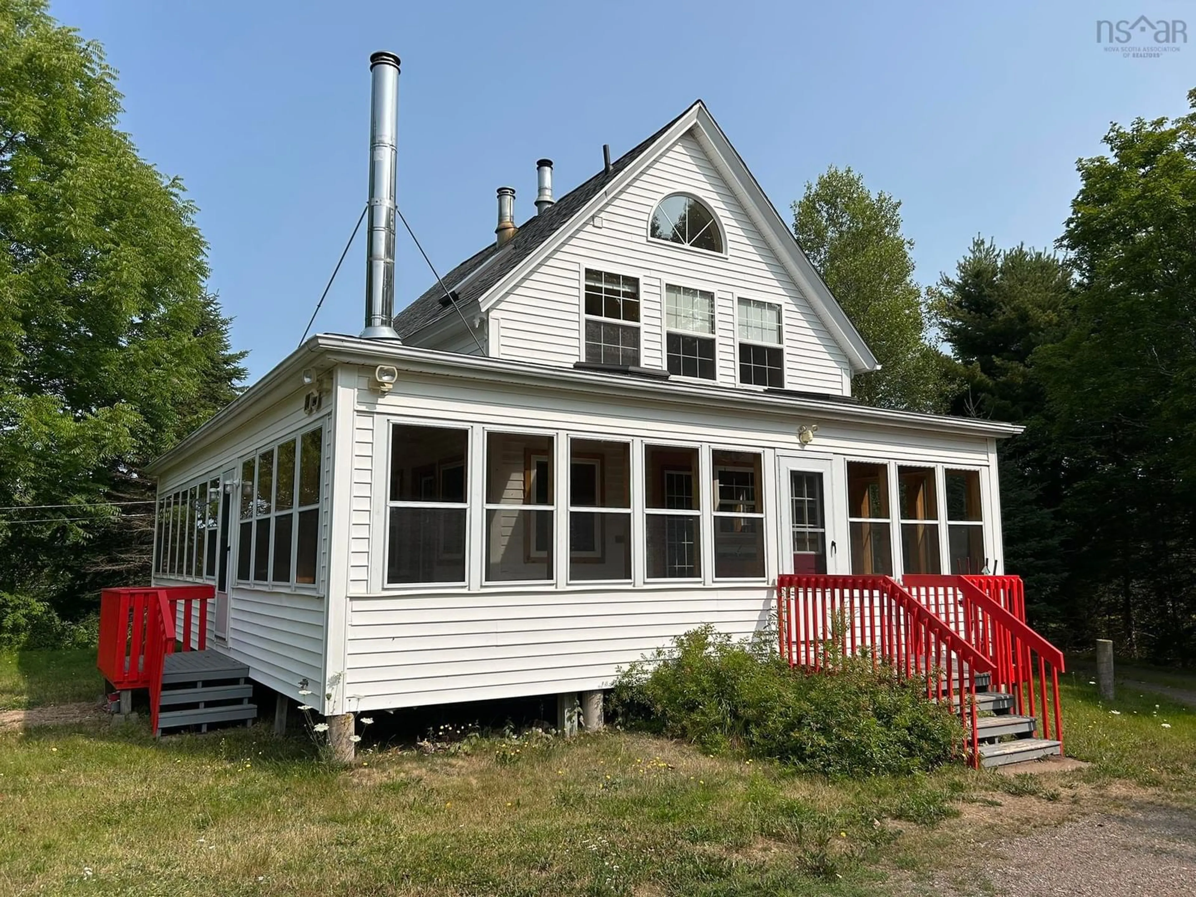 Home with vinyl exterior material, building for 4 Minas King Dr, Little Bass River Nova Scotia B0M 1B0