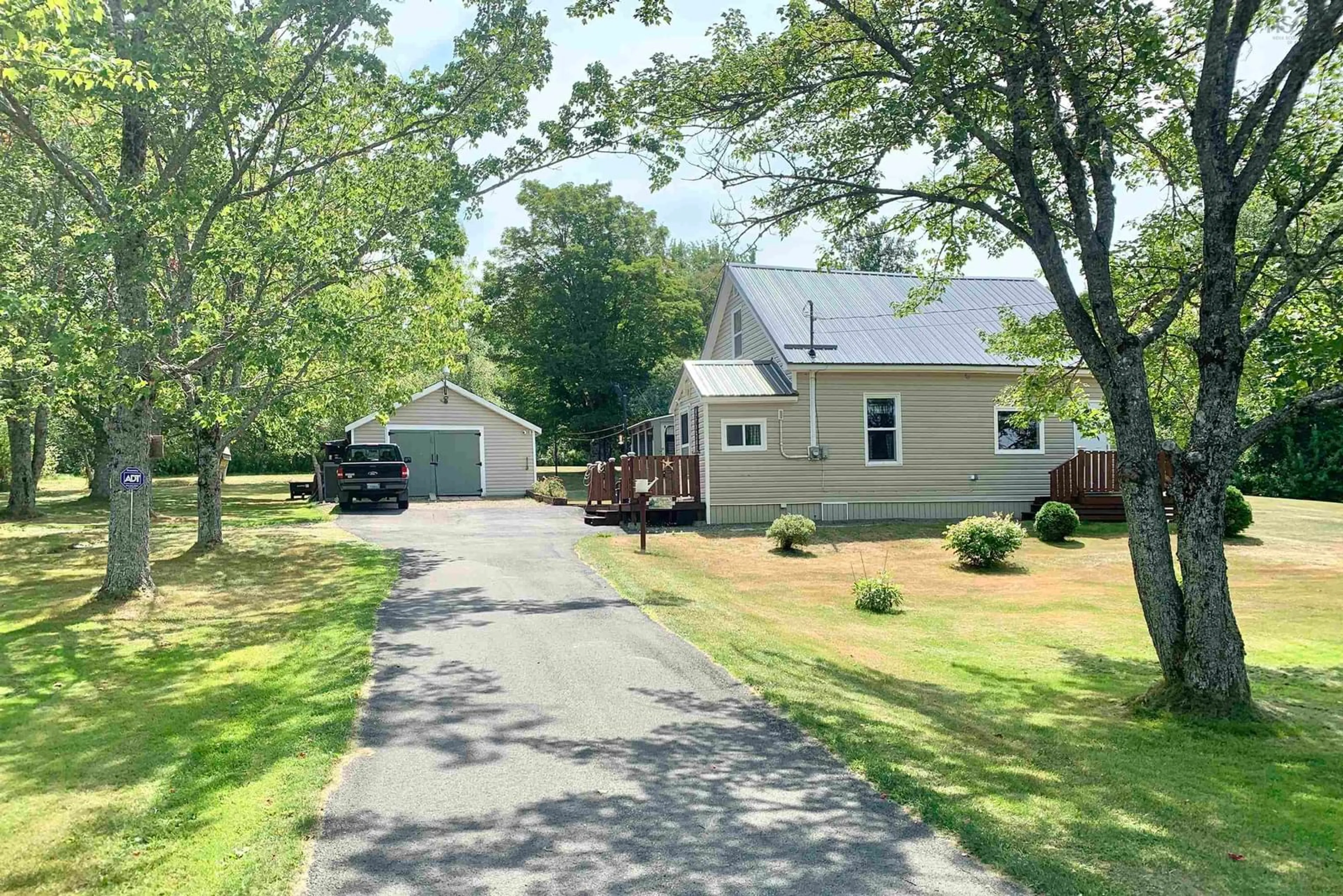 A pic from outside/outdoor area/front of a property/back of a property/a pic from drone, street for 1334 Highway 321, Valley Road Nova Scotia B0M 1V0