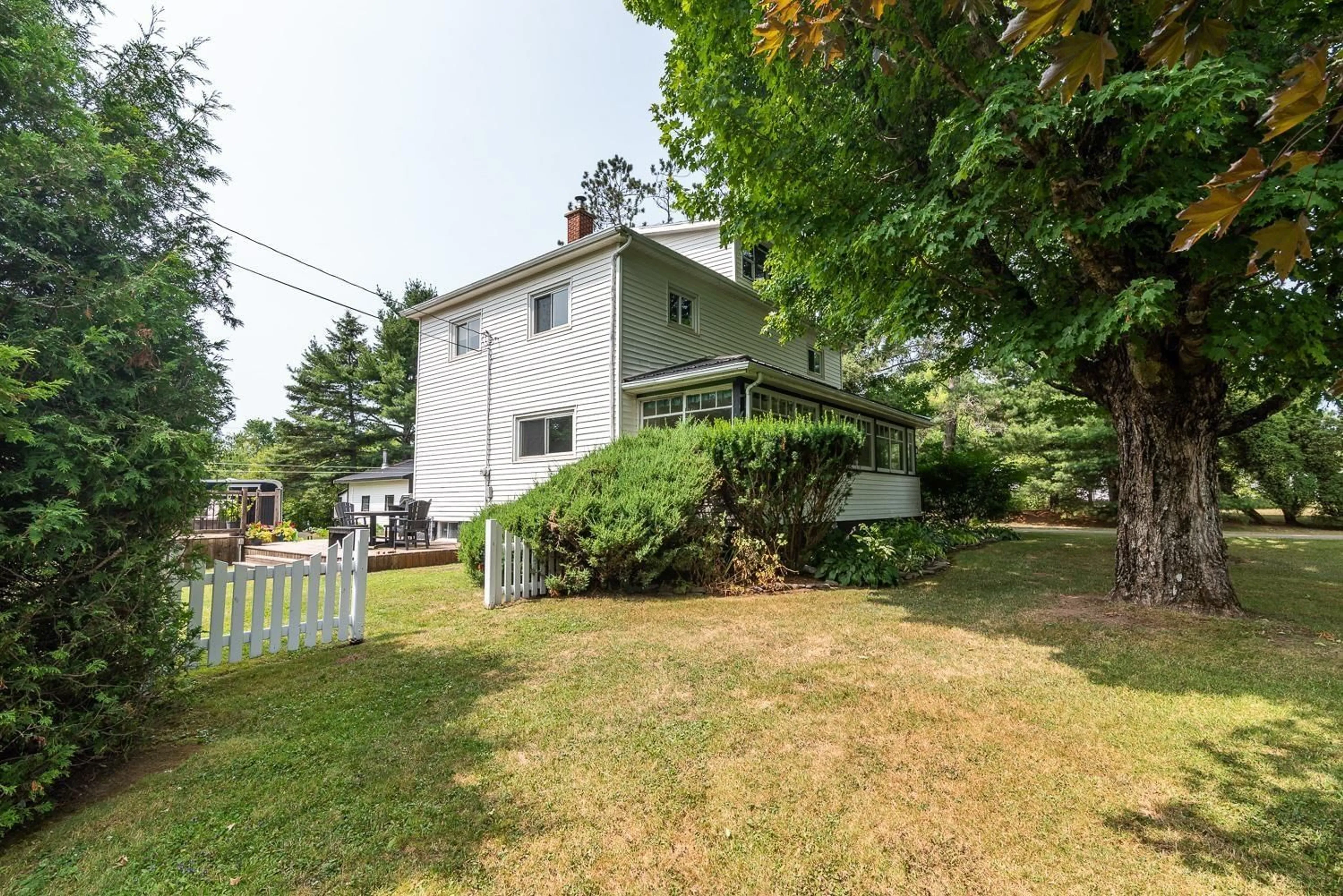 A pic from outside/outdoor area/front of a property/back of a property/a pic from drone, street for 538 Highway 2, Brookfield Nova Scotia B0N 1C0