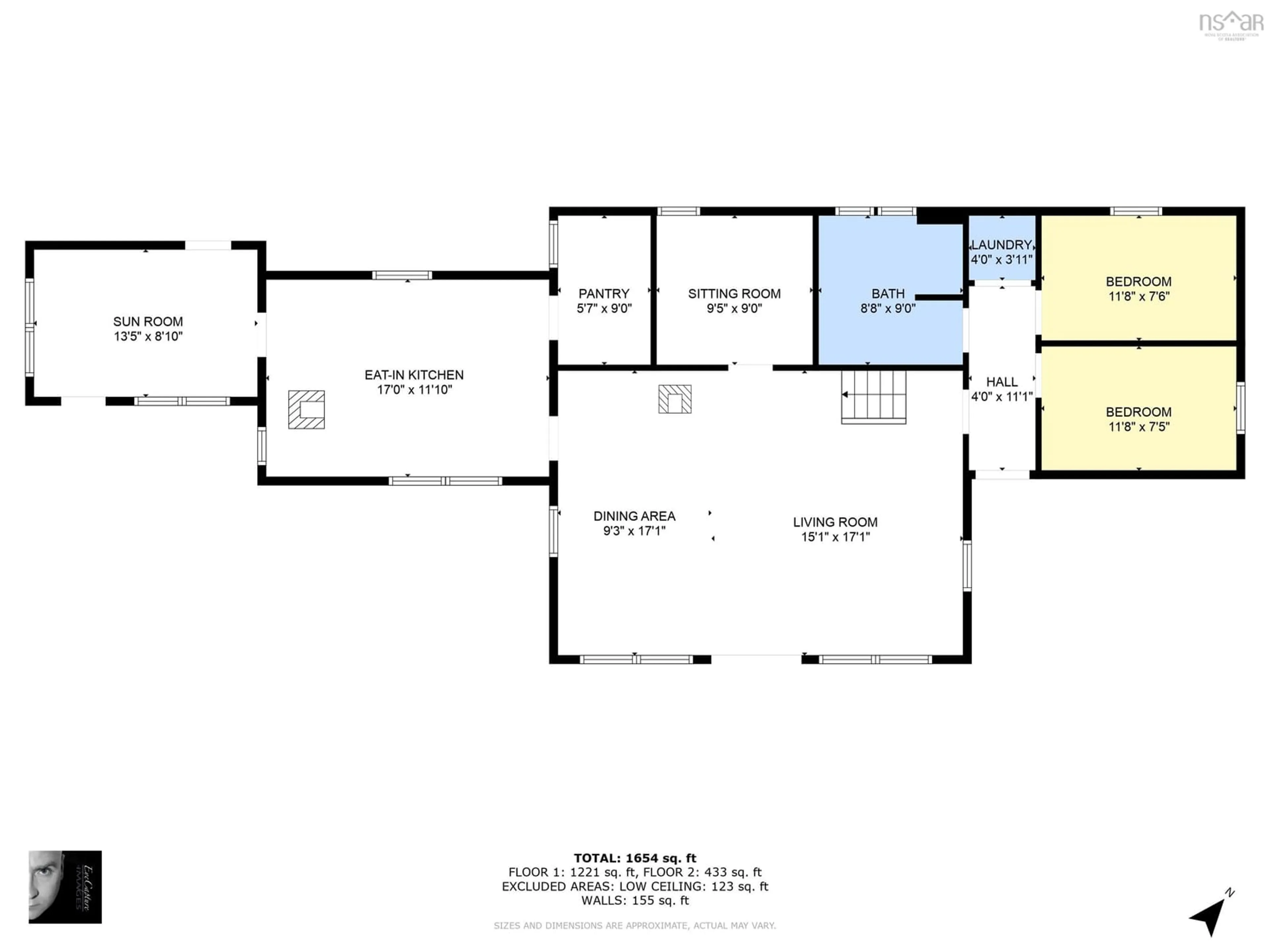 Floor plan for 60 River Rd, Port L'Hebert Nova Scotia B0T 1V0
