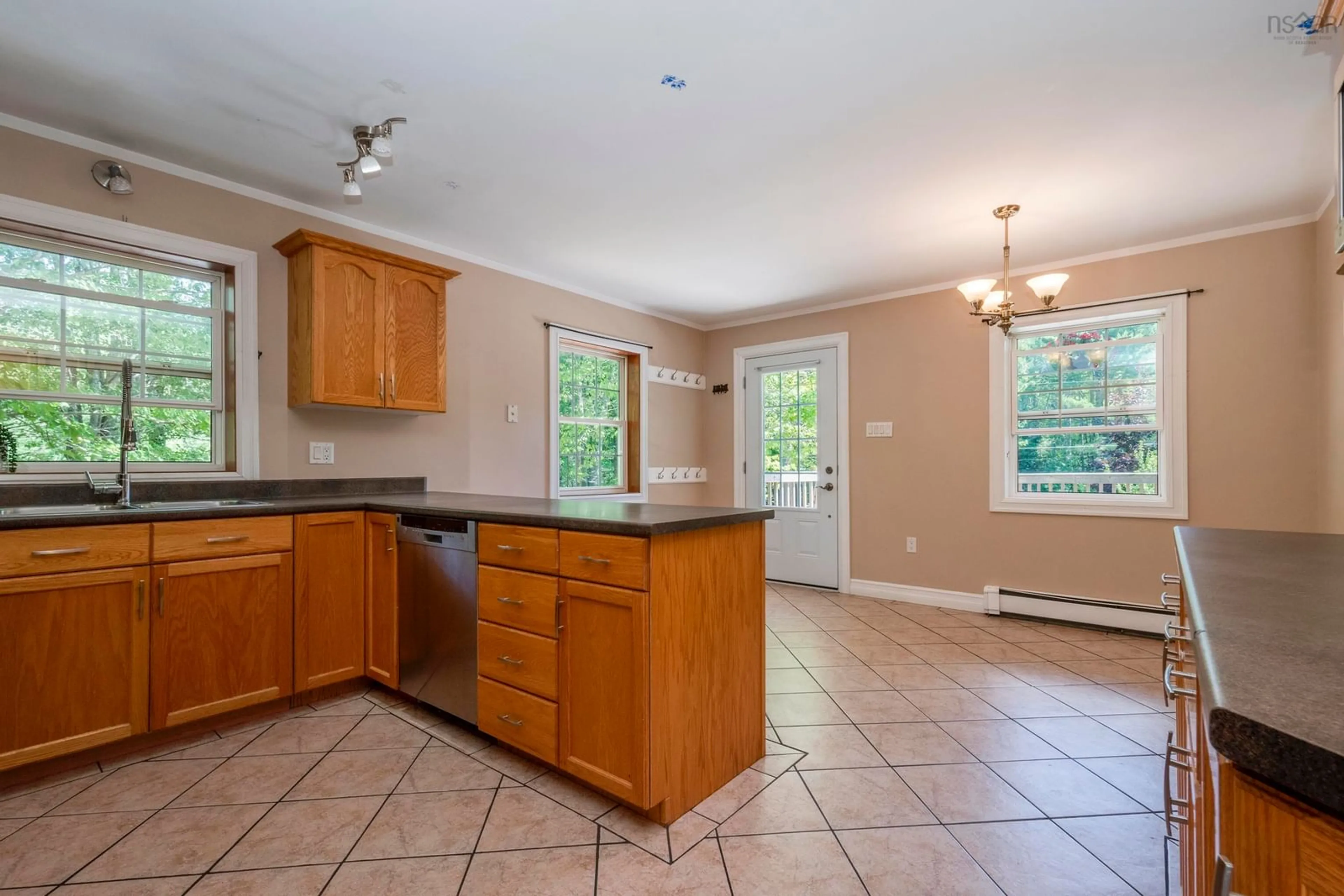 Standard kitchen, ceramic/tile floor for 1627 Middle Rd, Nictaux Nova Scotia B0S 1P0