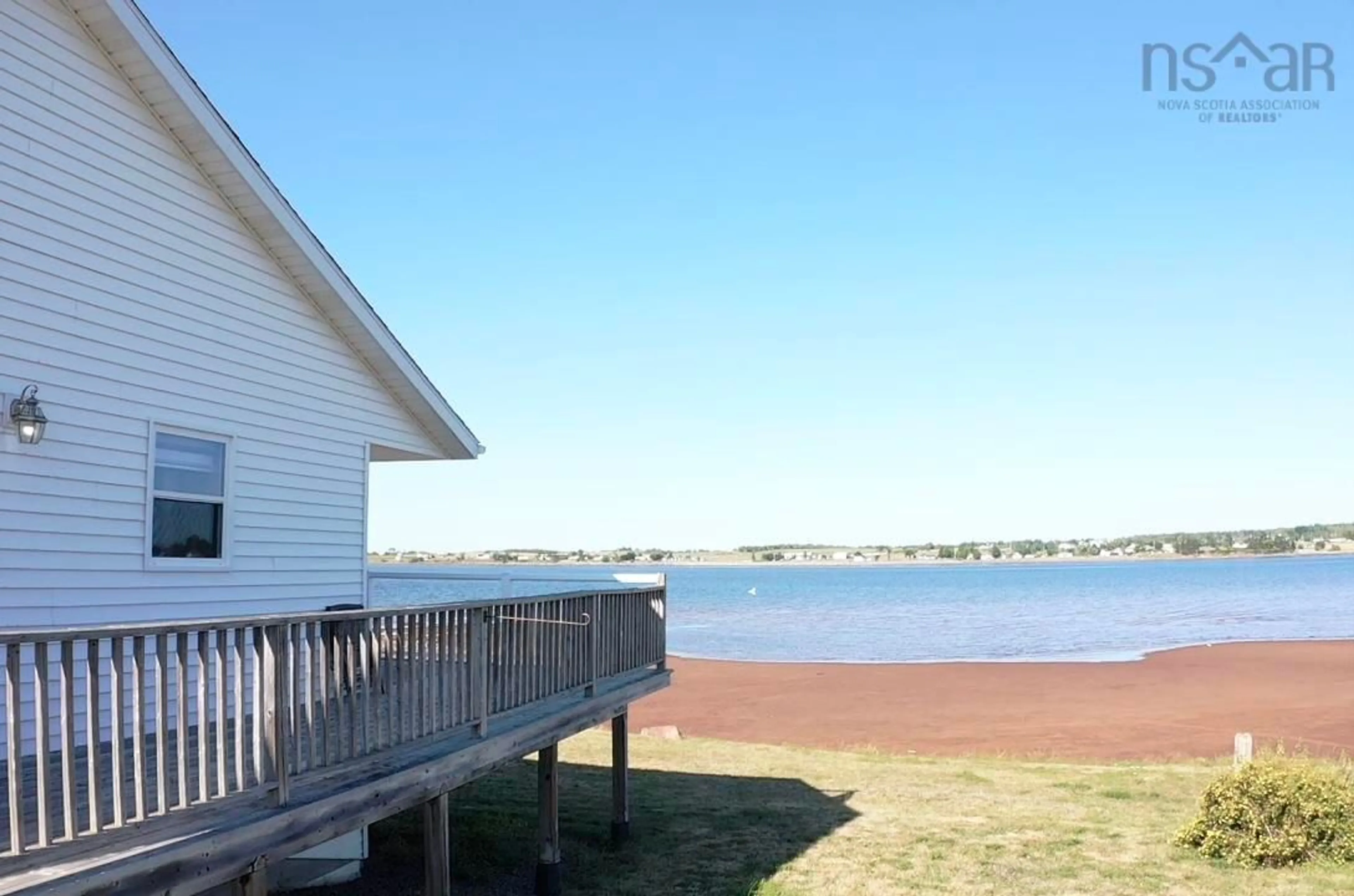 Patio, water/lake/river/ocean view for 13 Sunrise Blvd, Pugwash Nova Scotia B0K 1L0