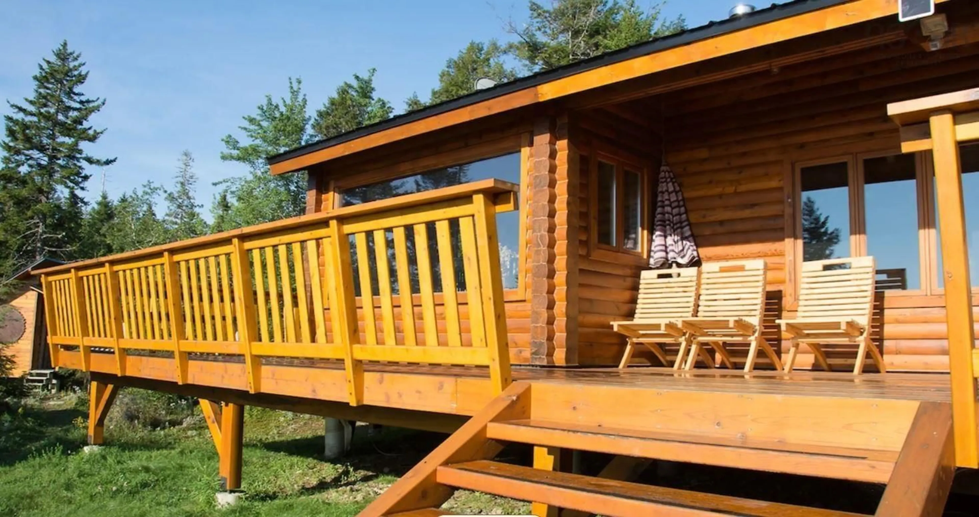 Patio, building for Firebrand Island, Musquodoboit Harbour Nova Scotia B0J 2L0