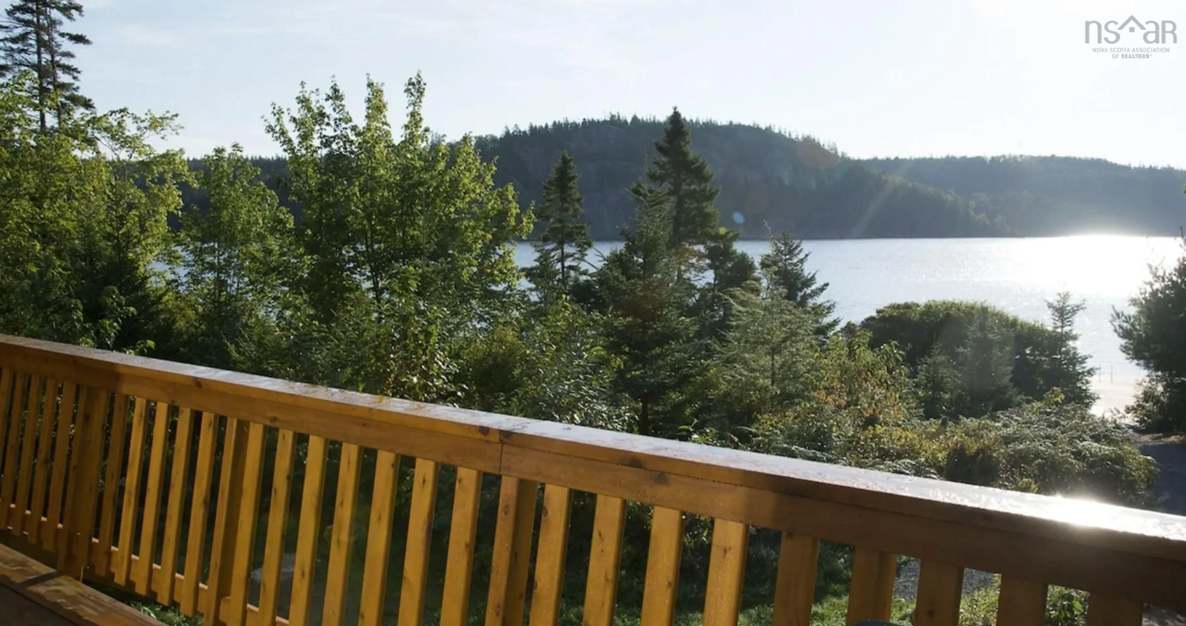 Patio, water/lake/river/ocean view for Firebrand Island, Musquodoboit Harbour Nova Scotia B0J 2L0