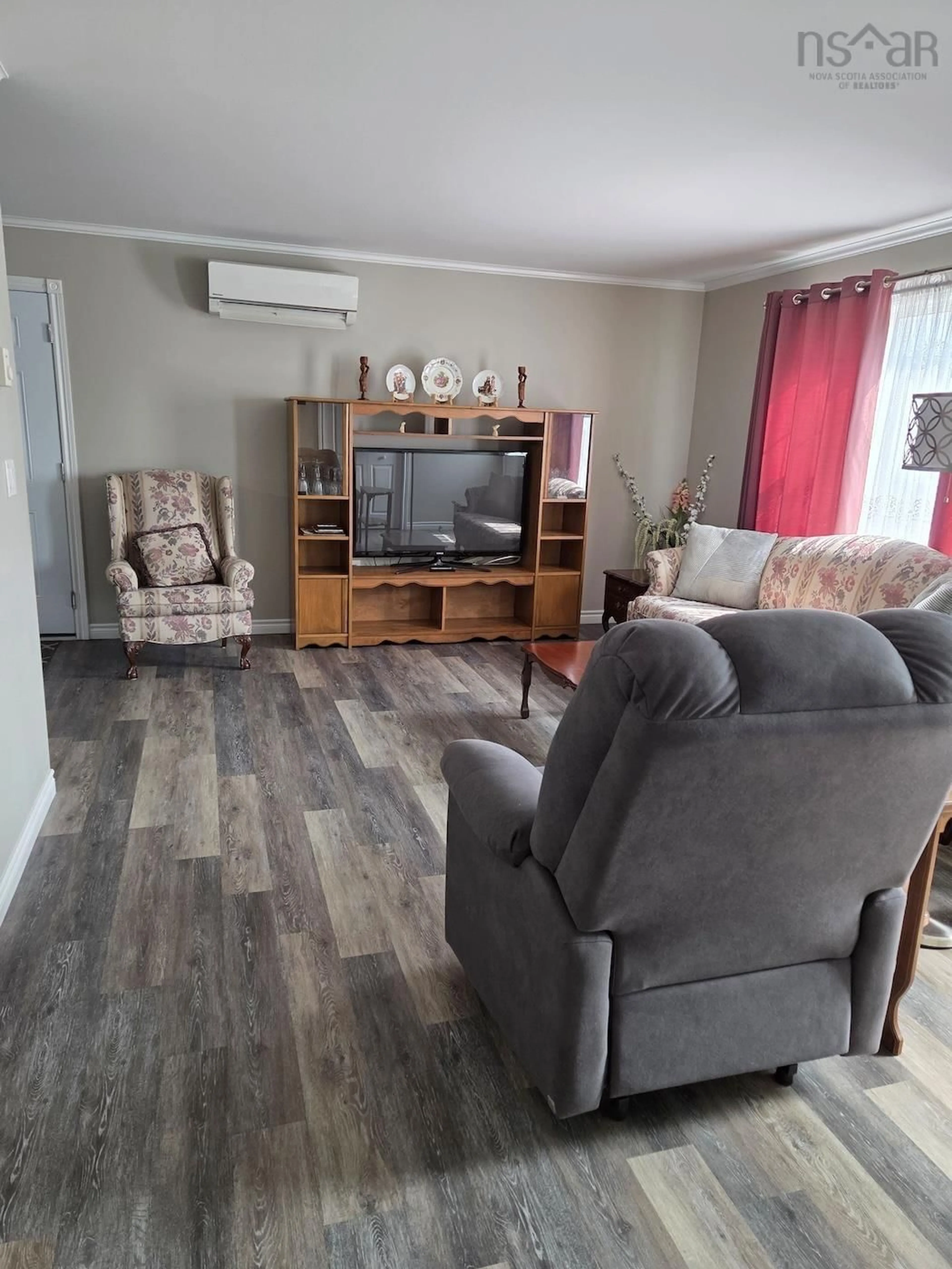 Living room with furniture, unknown for 425 West North River Rd, North River Nova Scotia B6L 6Y2