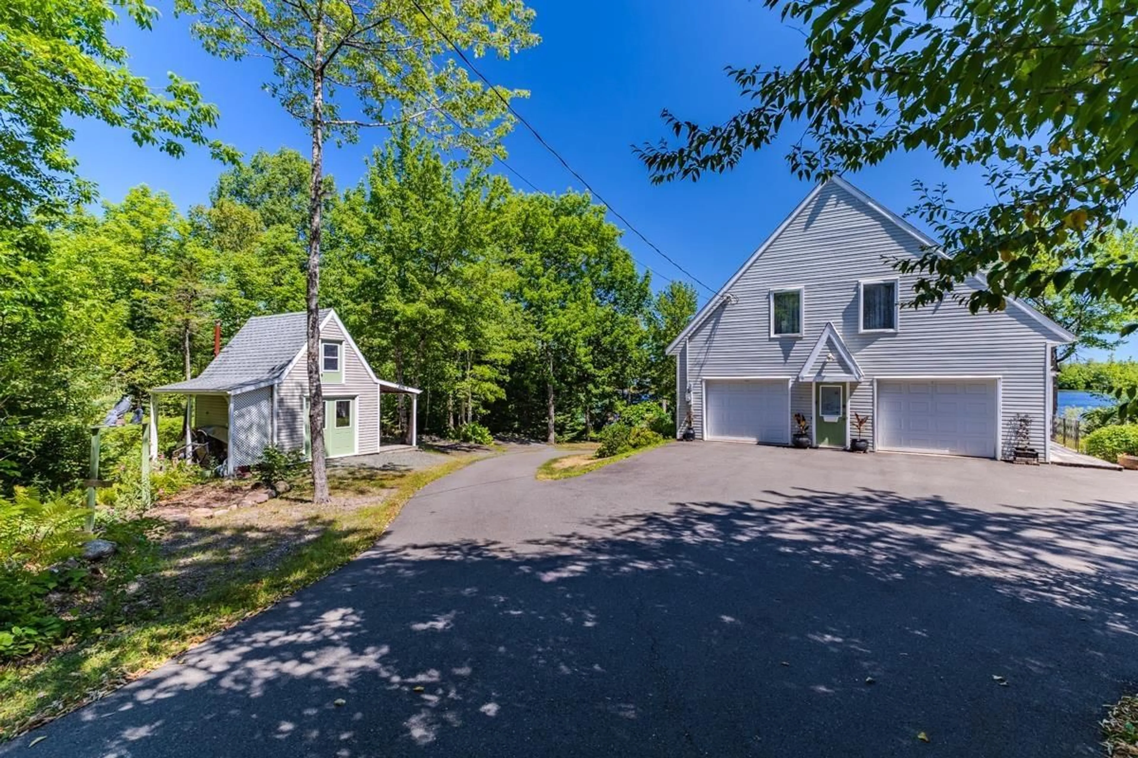 A pic from outside/outdoor area/front of a property/back of a property/a pic from drone, unknown for 209 Shortts Lake West Rd, Shortts Lake Nova Scotia B0N 1C0