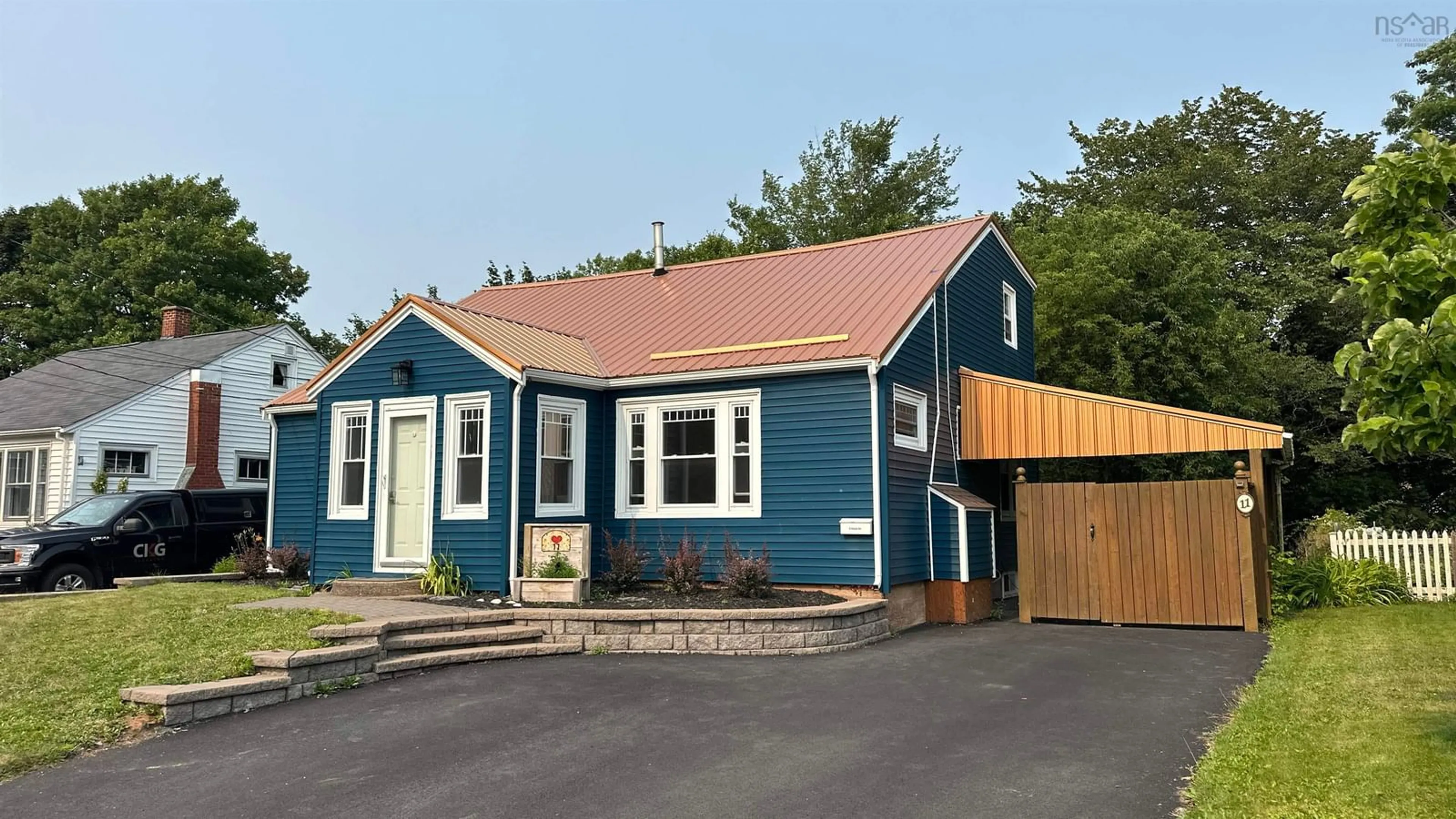 Home with vinyl exterior material, street for 11 Hingley Ave, Truro Nova Scotia B2N 3B9