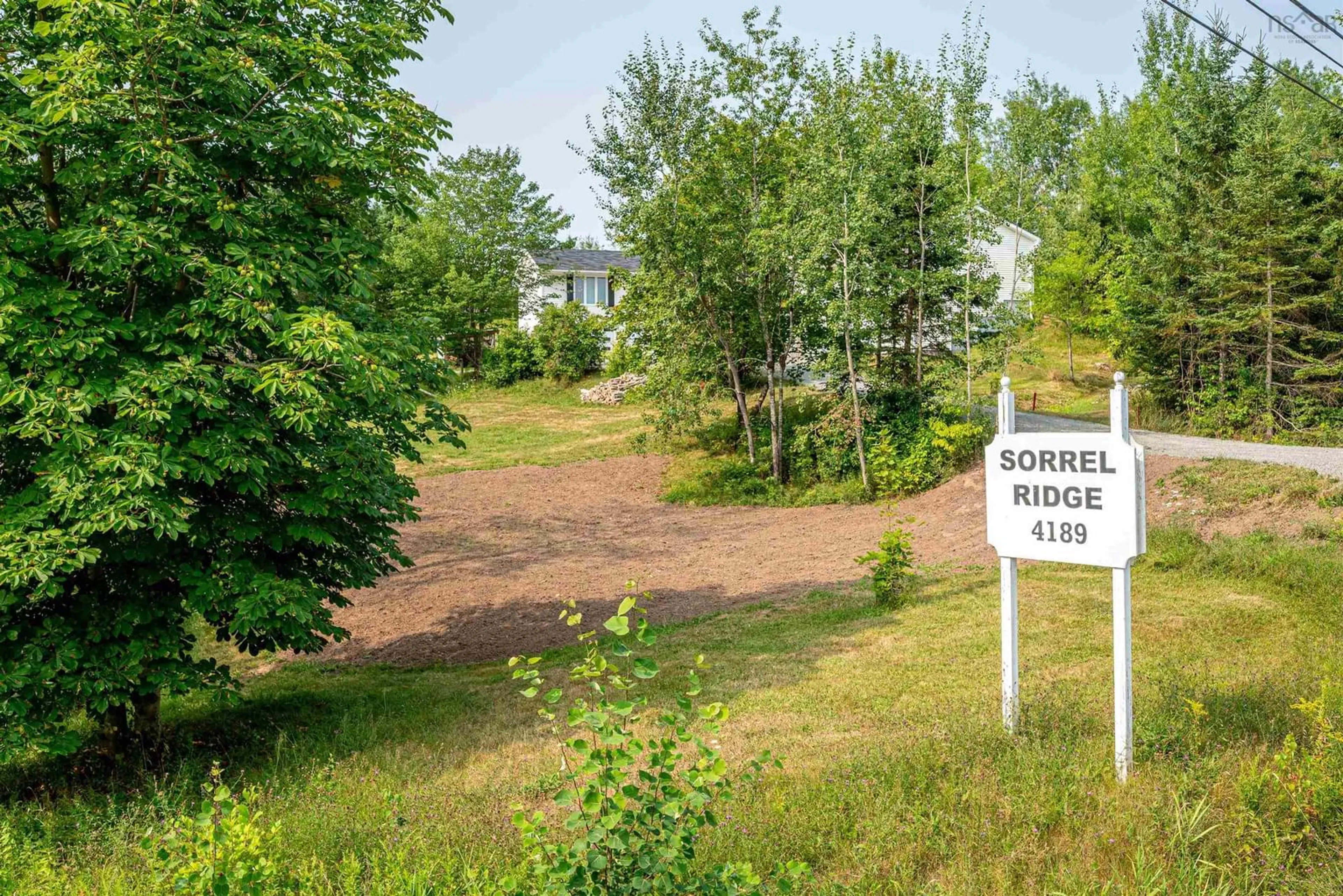 A pic from outside/outdoor area/front of a property/back of a property/a pic from drone, forest/trees view for 4189 Highway 215, Lower Burlington Nova Scotia B0N 2A0