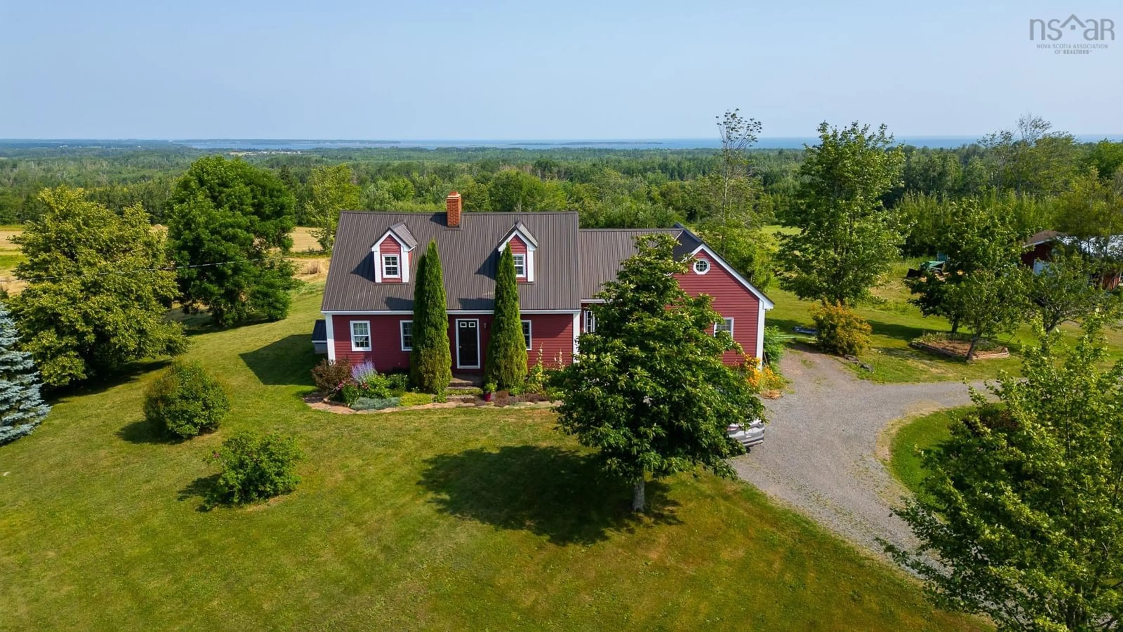 A pic from outside/outdoor area/front of a property/back of a property/a pic from drone, unknown for 199 Mcinnis Rd, Wallace Ridge Nova Scotia B0K 1E0