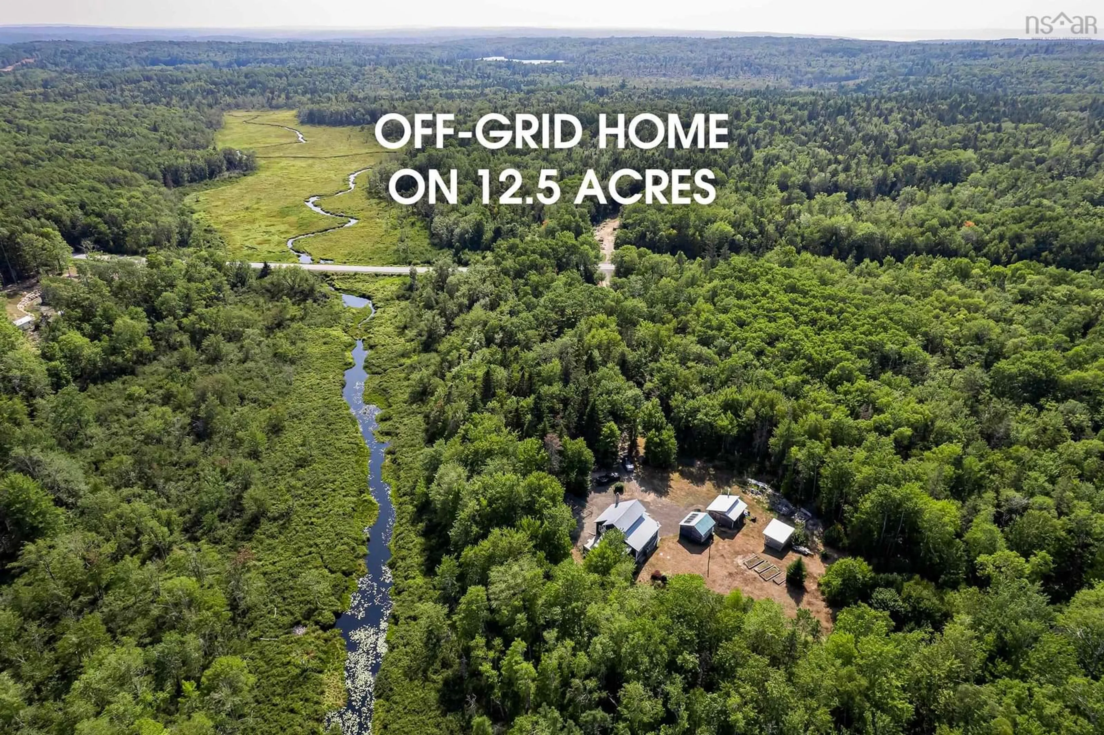 A pic from outside/outdoor area/front of a property/back of a property/a pic from drone, unknown for 5052 Clementsvale Rd, Princedale Nova Scotia B0S 1G0