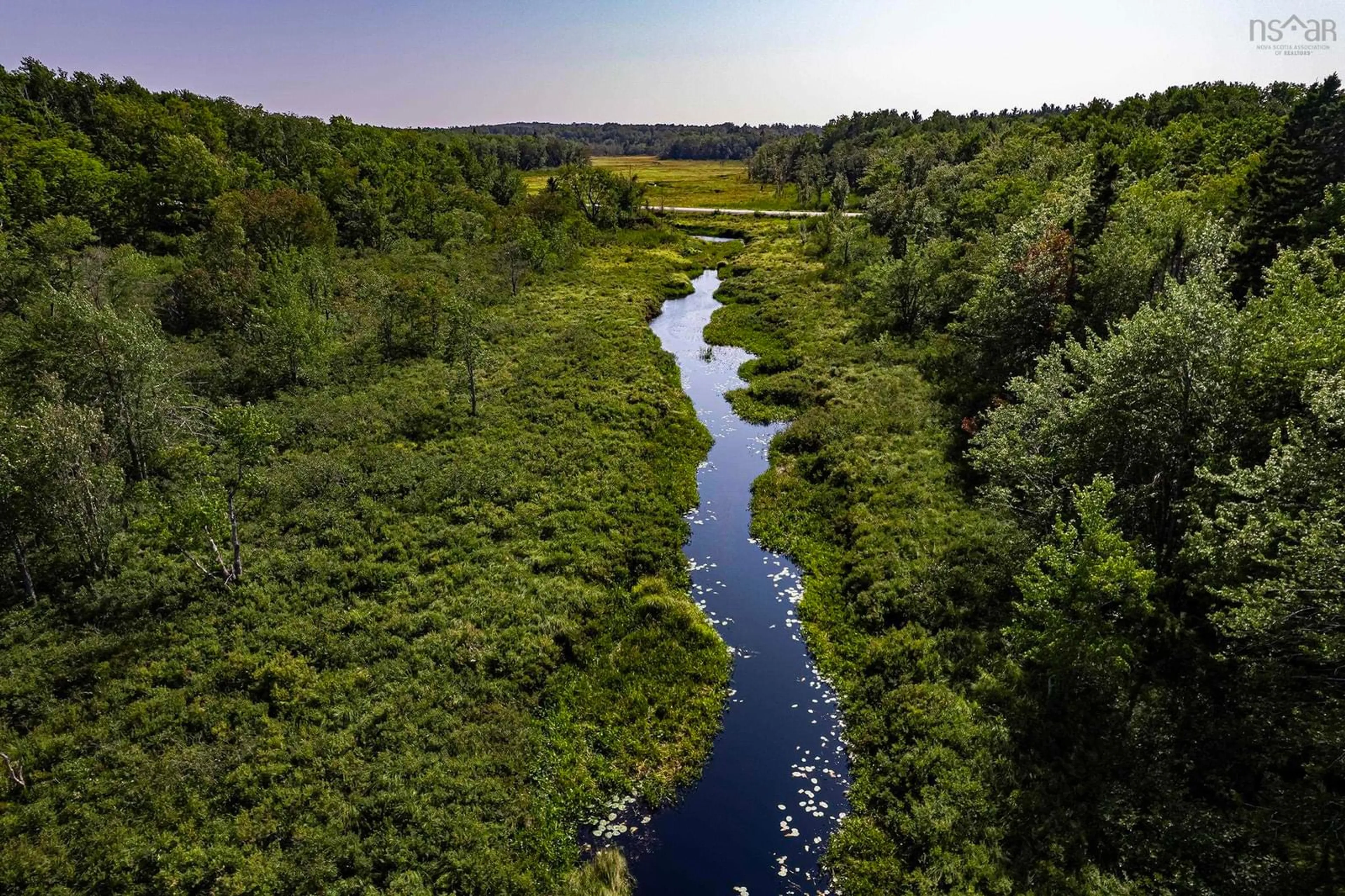 A pic from outside/outdoor area/front of a property/back of a property/a pic from drone, water/lake/river/ocean view for 5052 Clementsvale Rd, Princedale Nova Scotia B0S 1G0