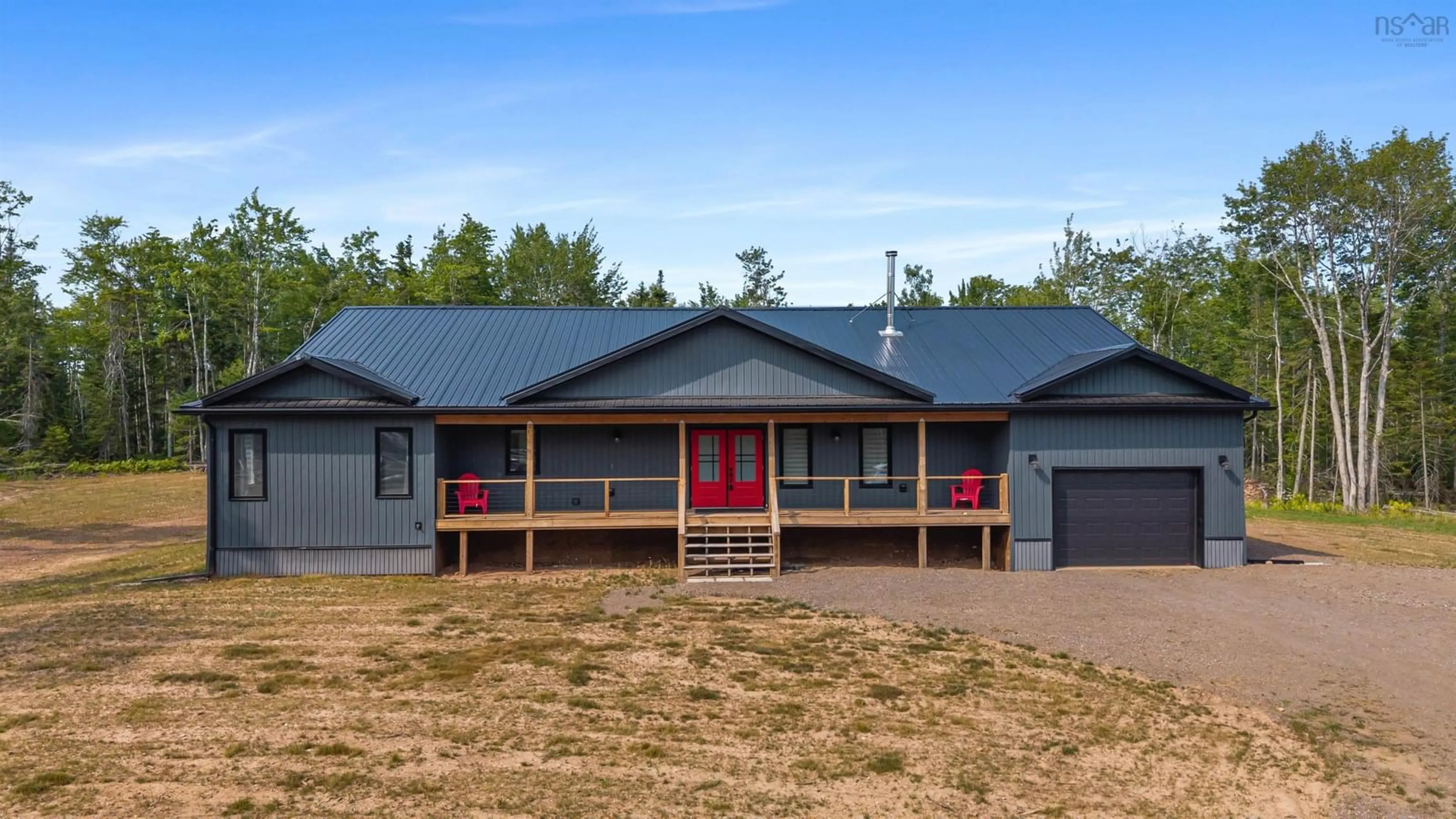 Home with vinyl exterior material, building for 5021 River John Rd, Haliburton Nova Scotia B0K 1H0