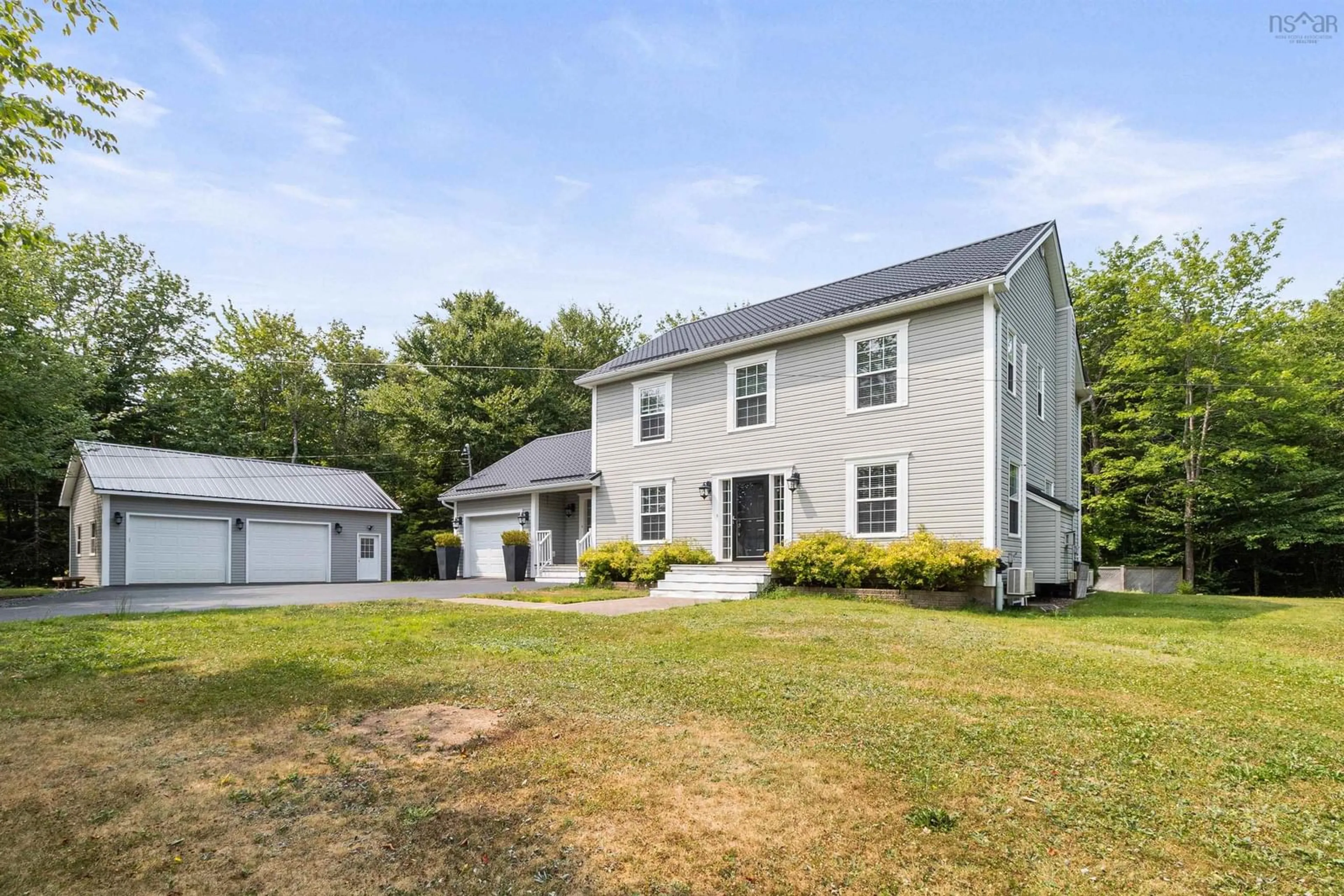 A pic from outside/outdoor area/front of a property/back of a property/a pic from drone, unknown for 424 Tattenham Cres, Hammonds Plains Nova Scotia B4B 1V3