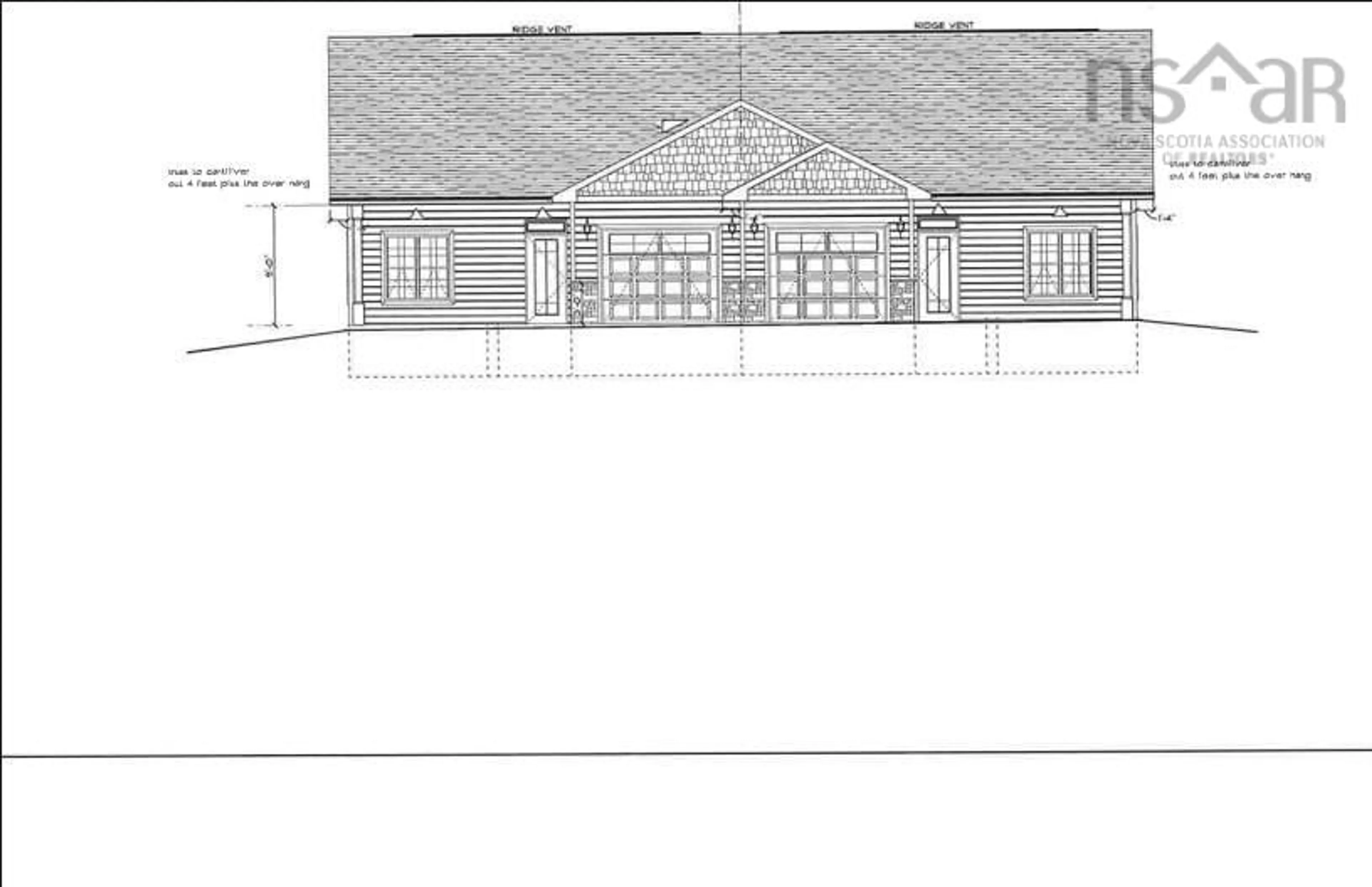 Floor plan for Lot 160A Kingston, Three Mile Plains Nova Scotia B0N 2T0
