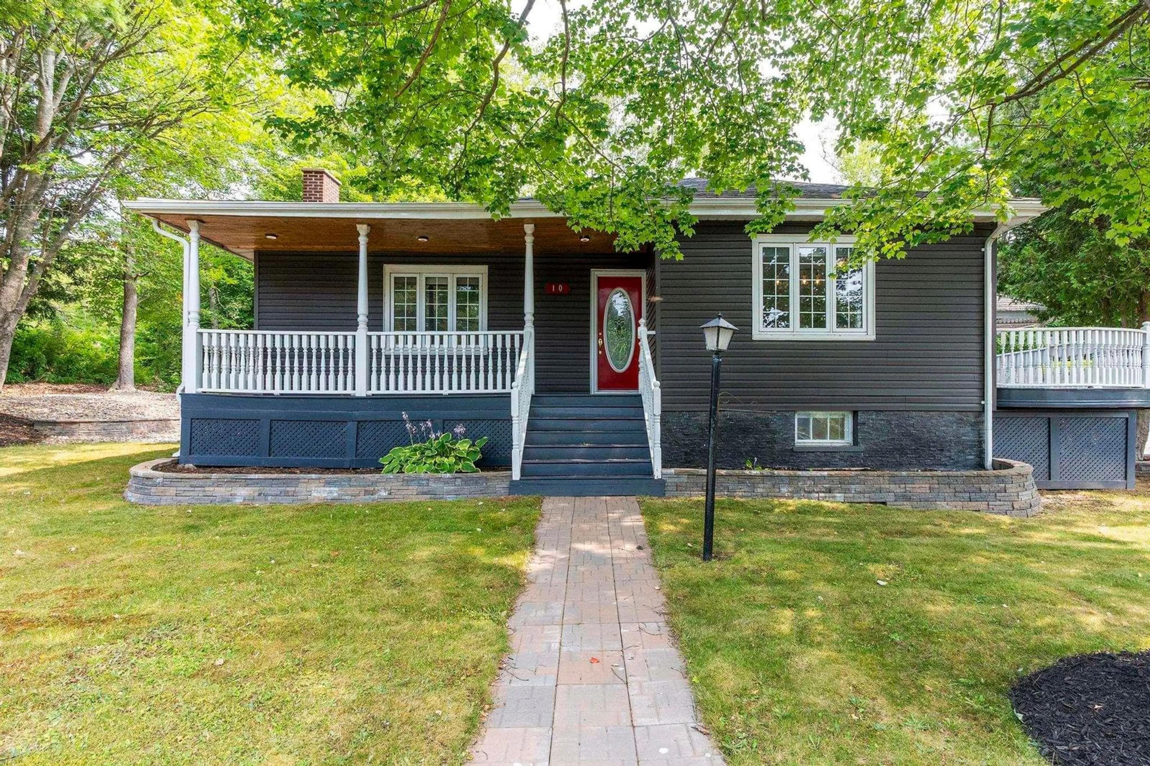 Home with brick exterior material, street for 10 Howe Ave, Fall River Nova Scotia B2T 1H7