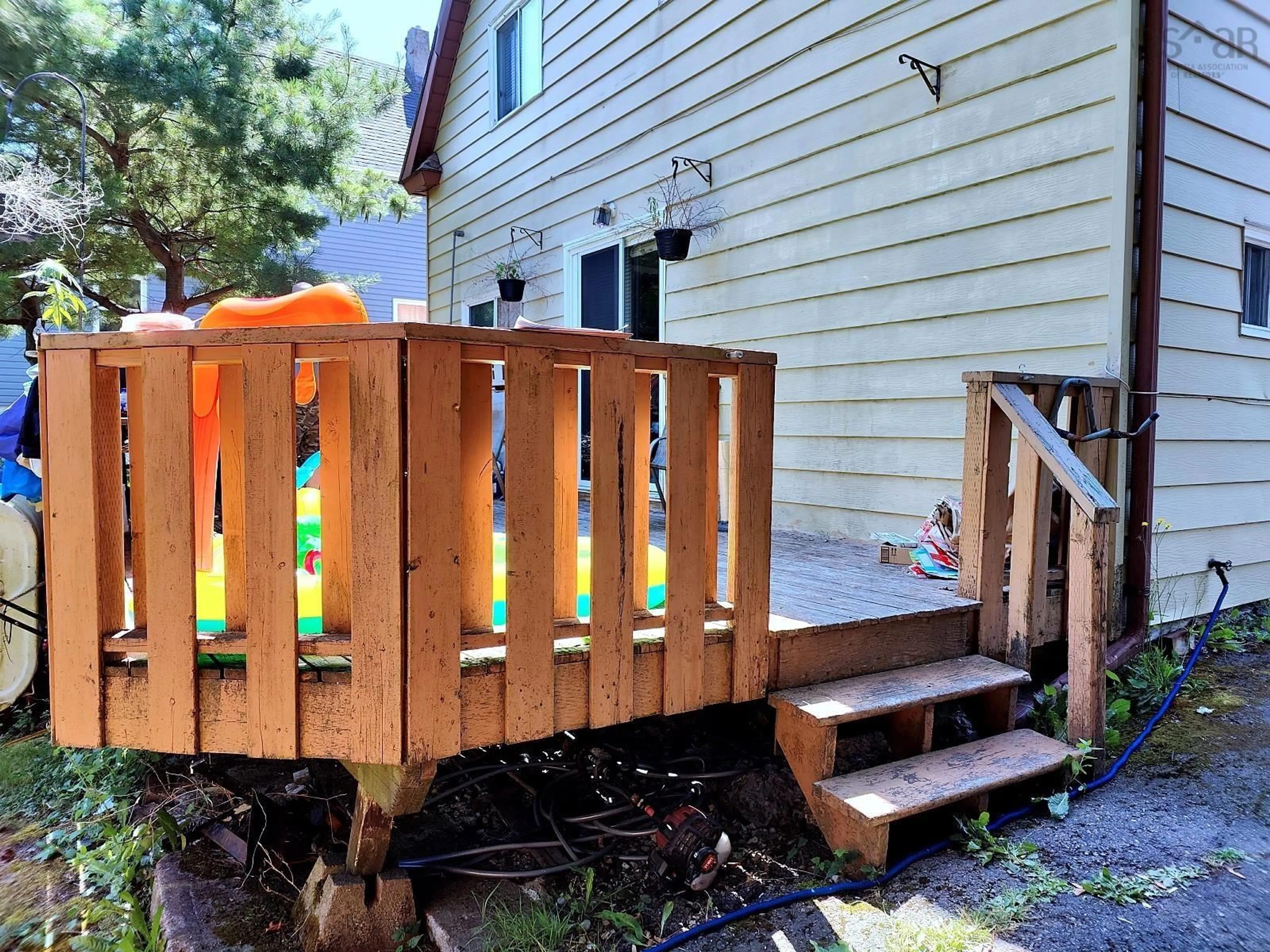 Patio, street for 219 Rockdale Ave, Sydney Nova Scotia B1P 1Z8