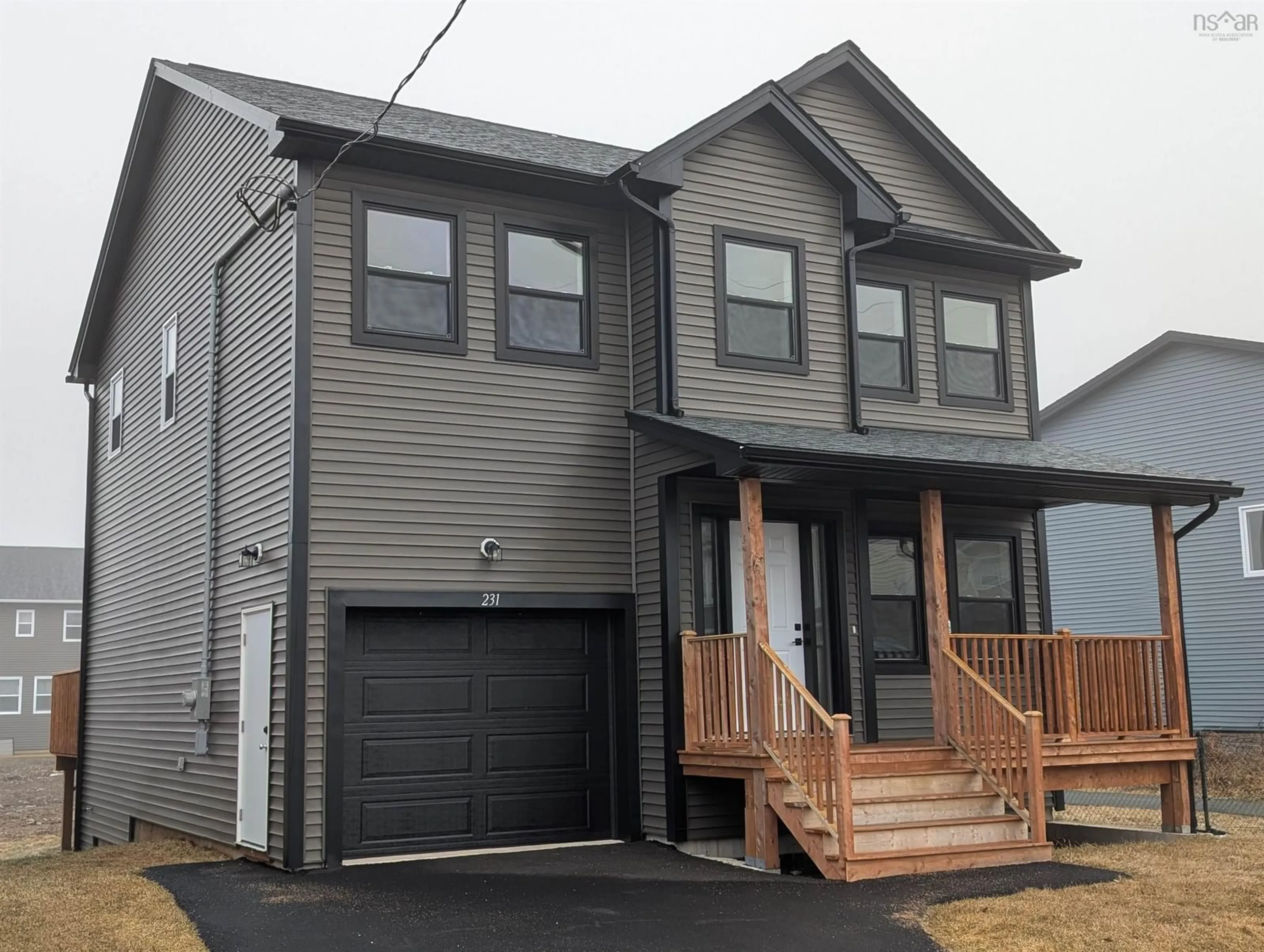 Home with vinyl exterior material, street for 231 Alabaster Way, Halifax Nova Scotia B3P 0C6