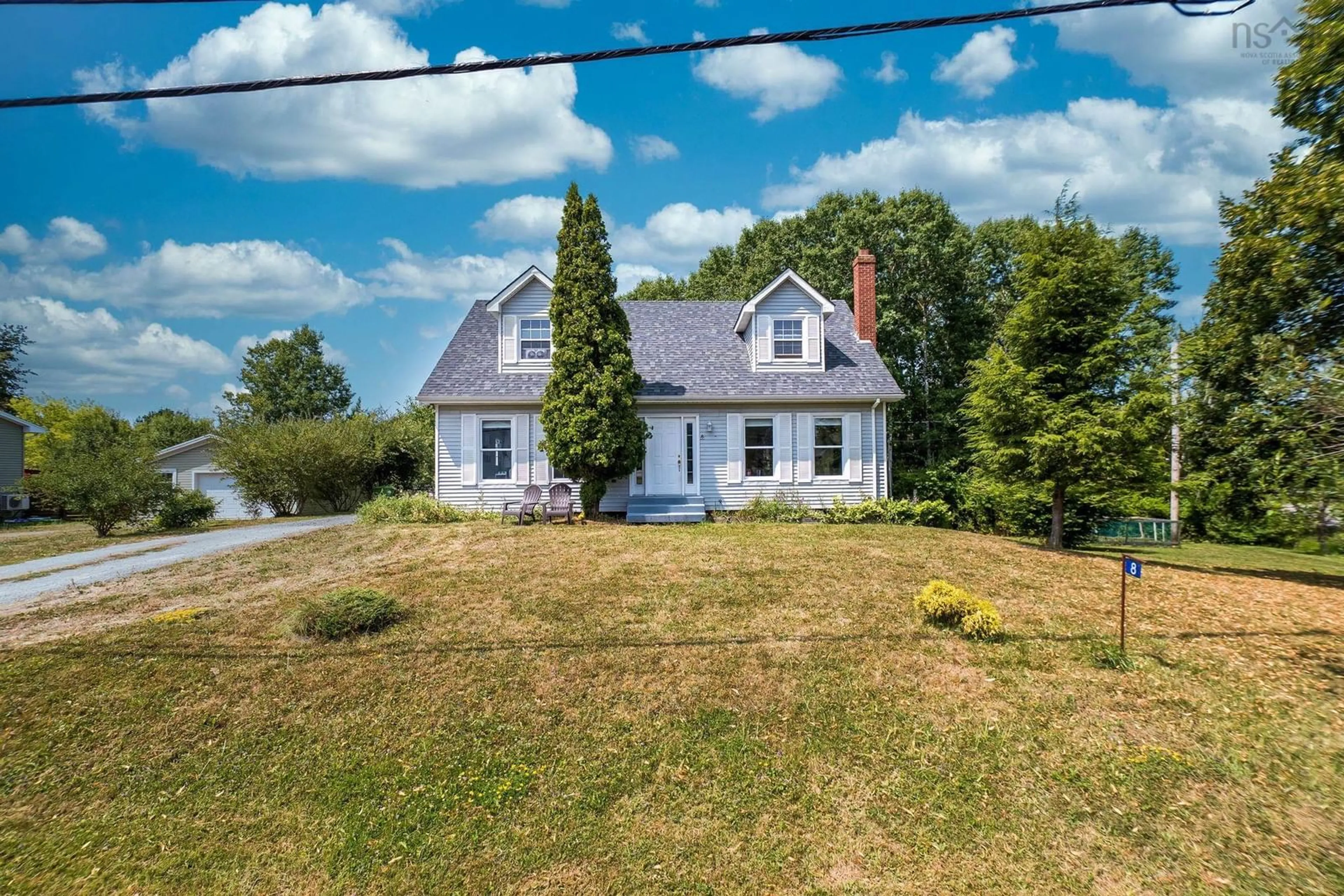 A pic from outside/outdoor area/front of a property/back of a property/a pic from drone, street for 8 Gabriel Rd, Falmouth Nova Scotia B0P 1L0