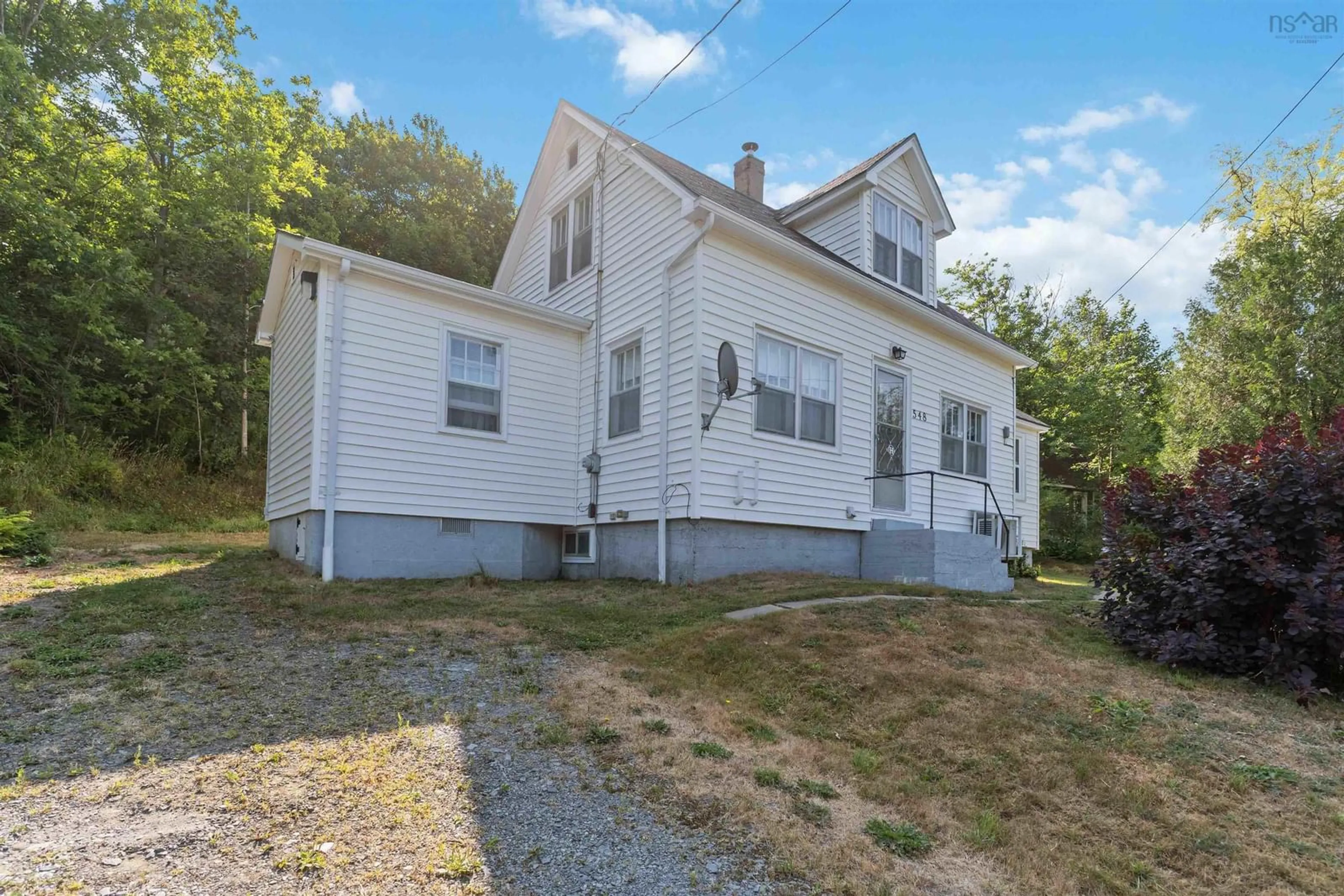 A pic from outside/outdoor area/front of a property/back of a property/a pic from drone, building for 548 Lighthouse Rd, Bay View Nova Scotia B0V 1A0